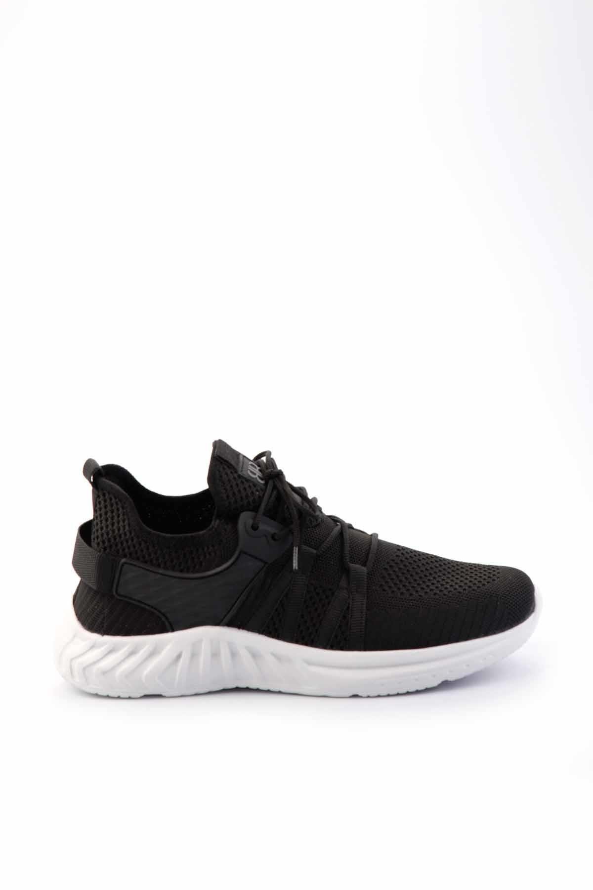 Siyah Beyaz  Erkek Sneaker E01768002182