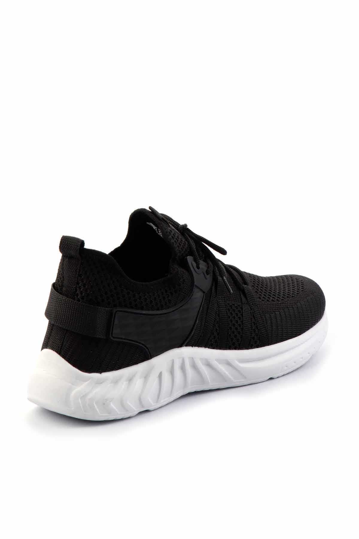 Siyah Beyaz  Erkek Sneaker E01768002182