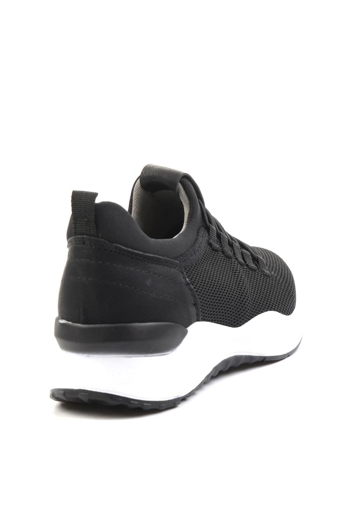 Siyah Beyaz  Kadın Sneaker K01586060617