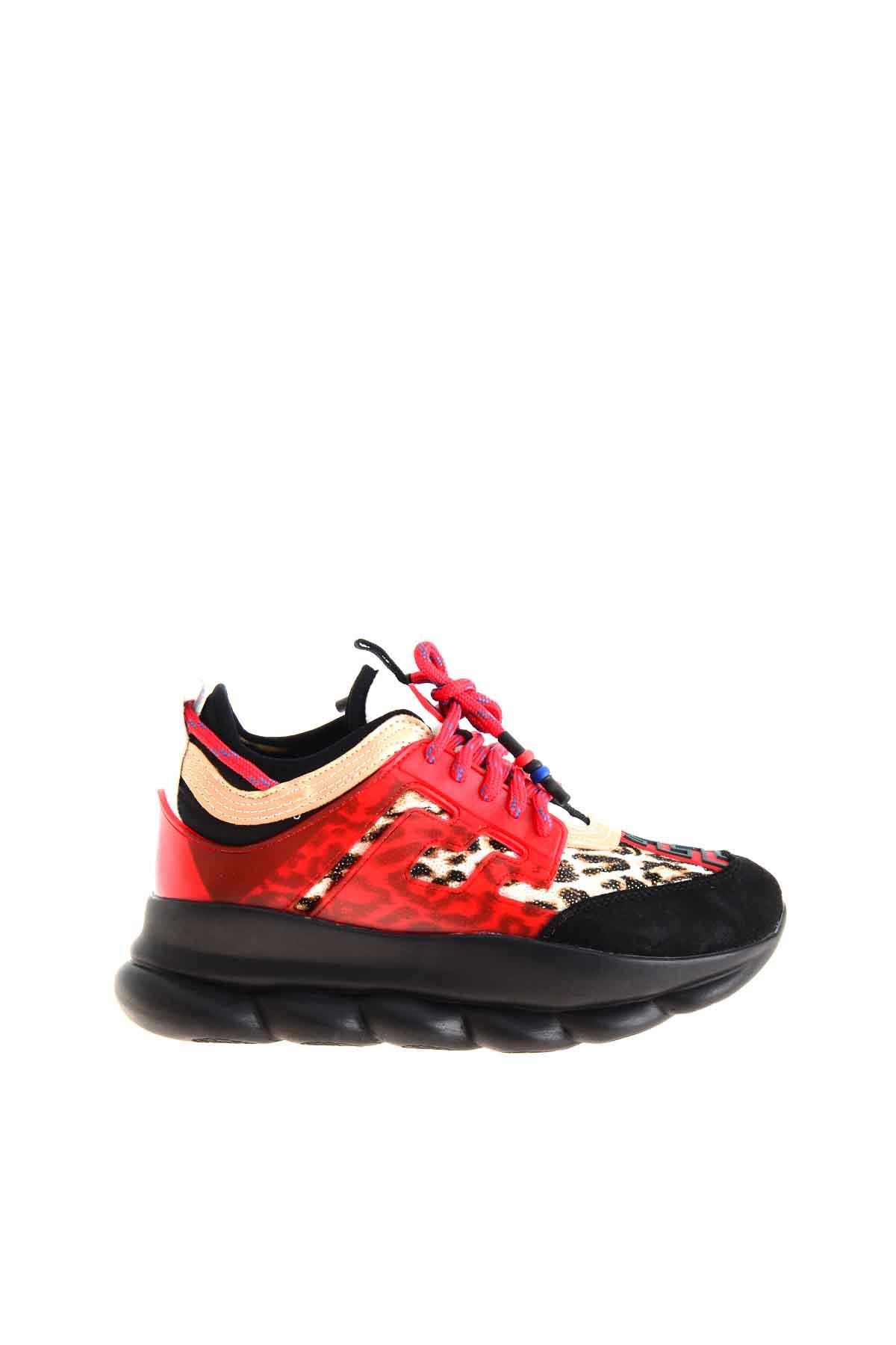 Siyah Çok Renkli Süet  Kadın Sneaker K0541711965