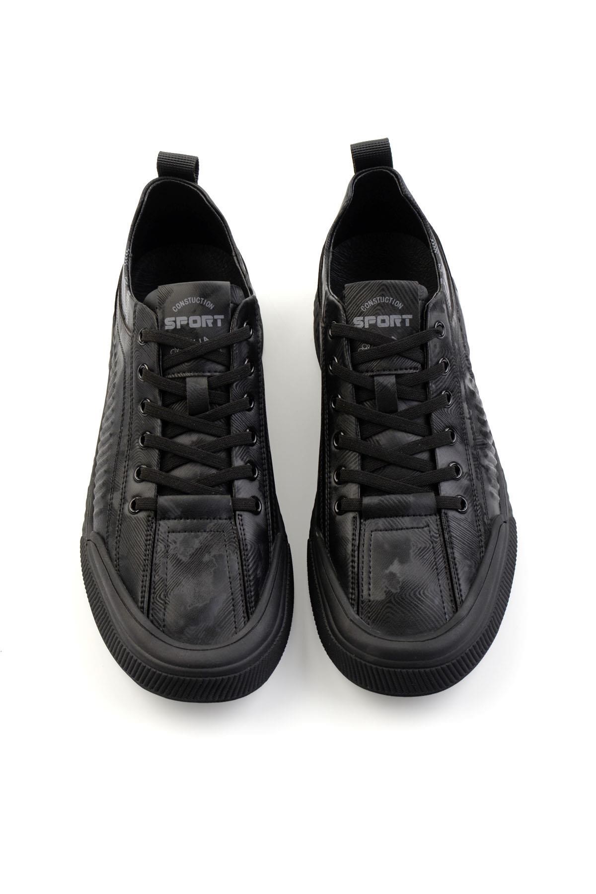 Siyah  Erkek Sneaker E01185101309