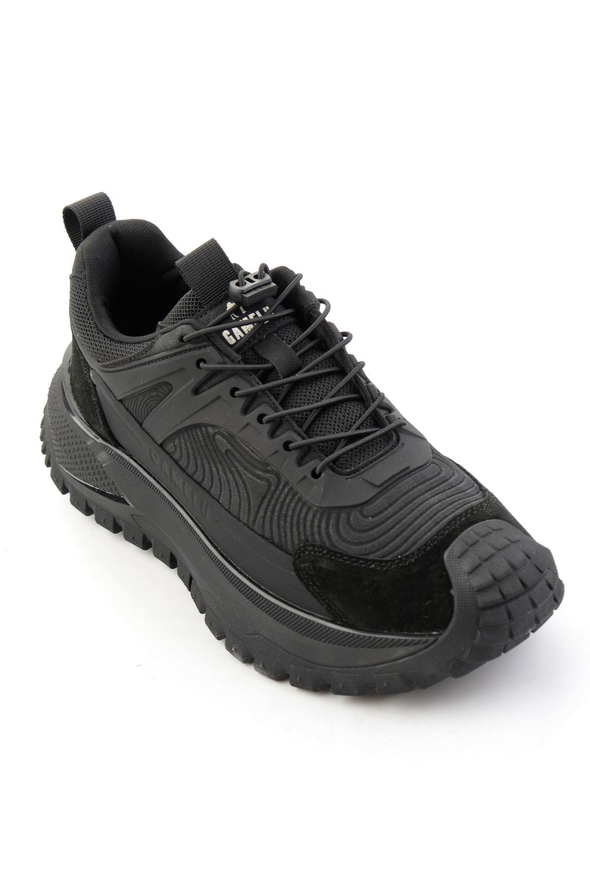 Siyah Hakiki Deri Erkek Sneaker E01175561103