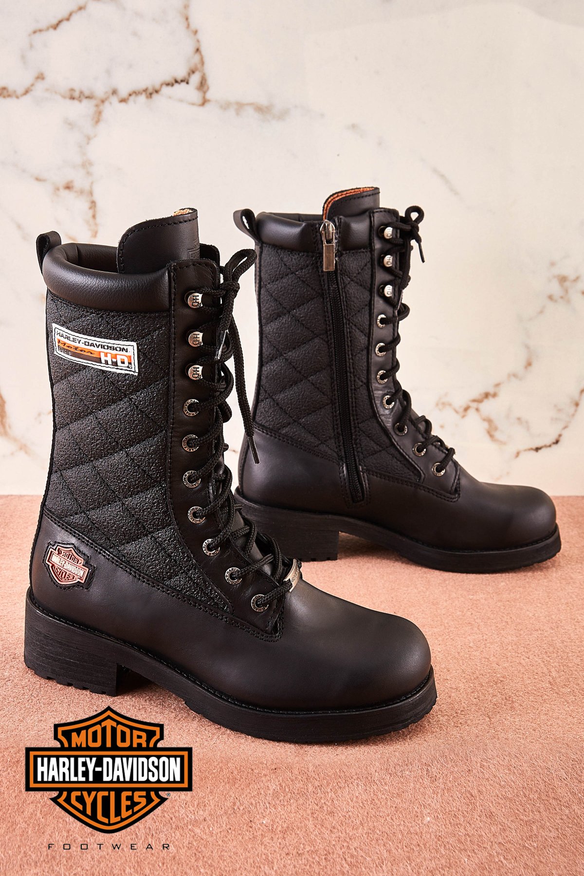 SIYAH HARLEY DAVIDSON BOT C0777021703