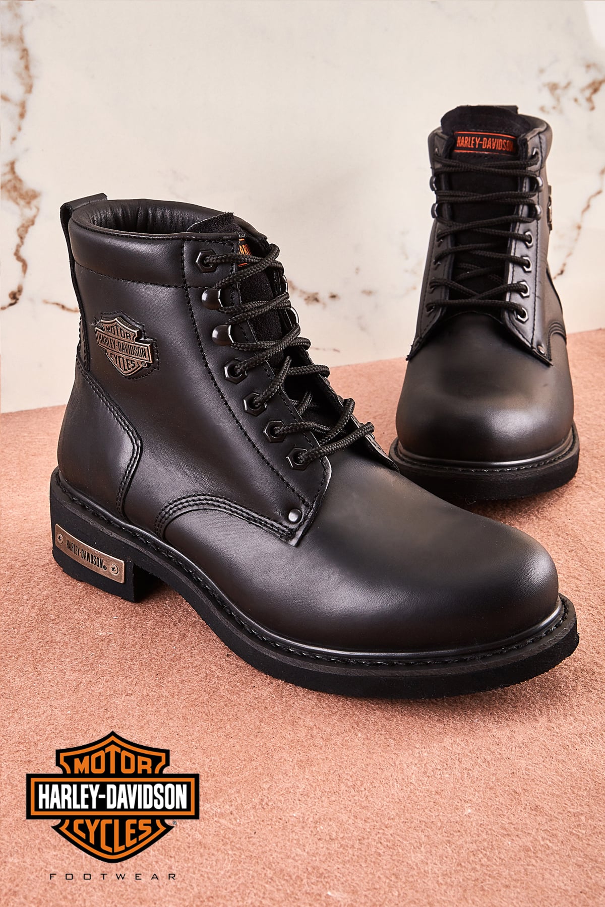 SIYAH HARLEY DAVIDSON ERKEK BOT C1777009603