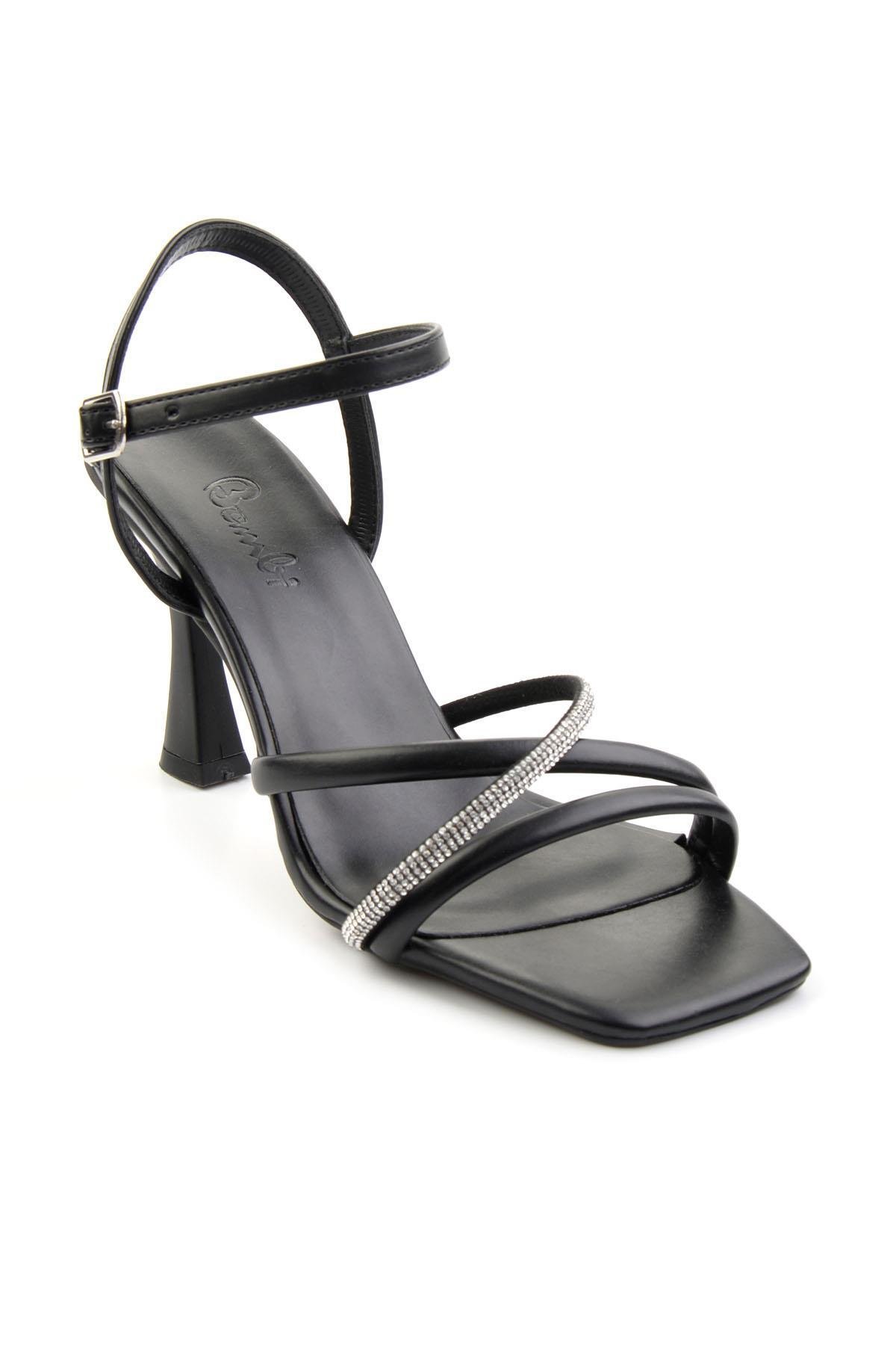 Siyah  Kadın Abiye Ayakkabı K05124002809