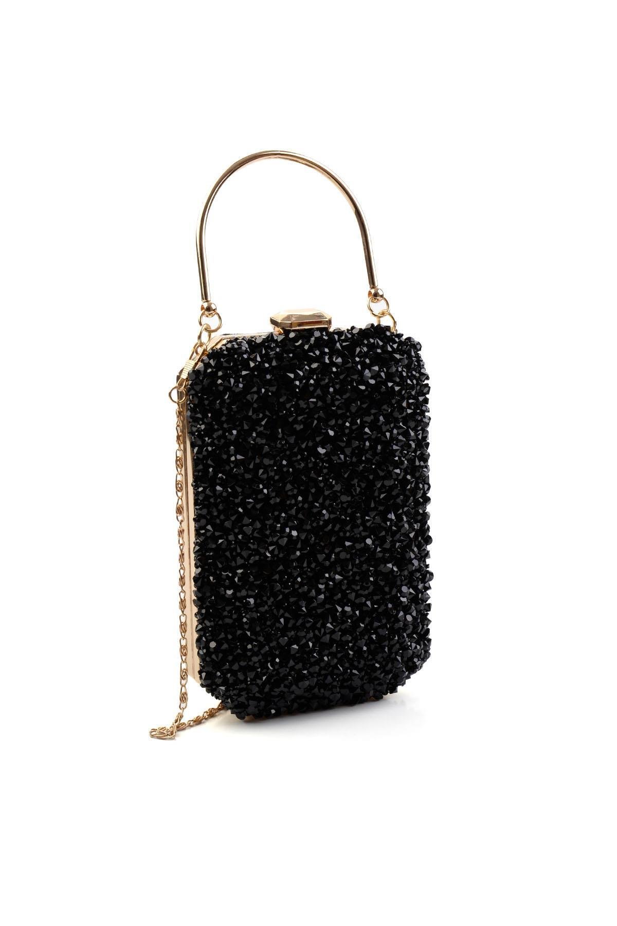 Siyah  Kadın Abiye Çanta C06564009087