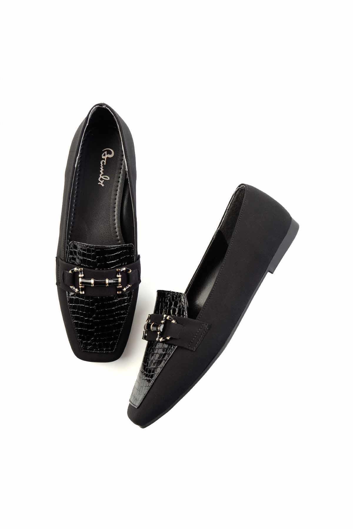 Siyah  Kadın Babet K01327413004