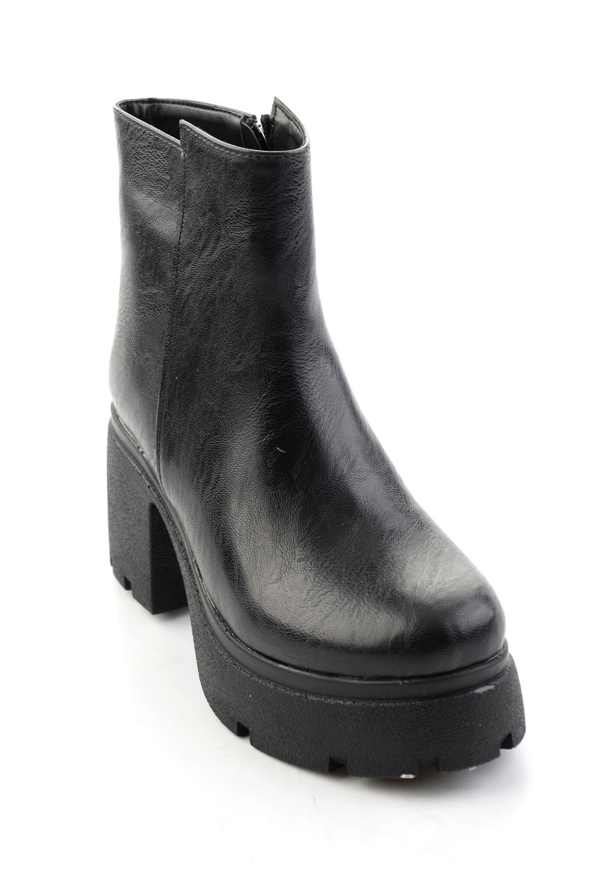 Siyah  Kadın Bot & Bootie K02002168009