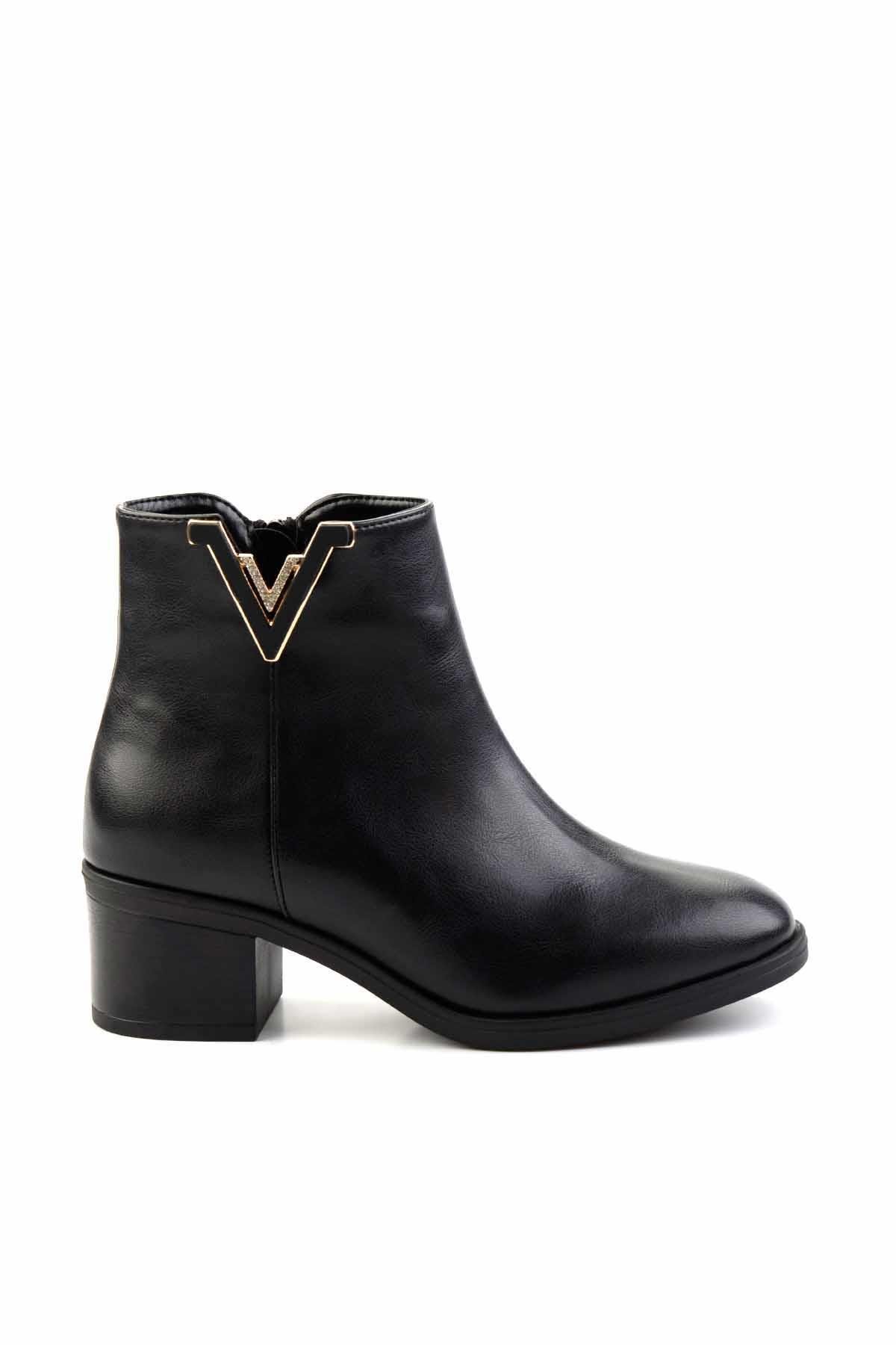 Siyah  Kadın Bot & Bootie K02049001909