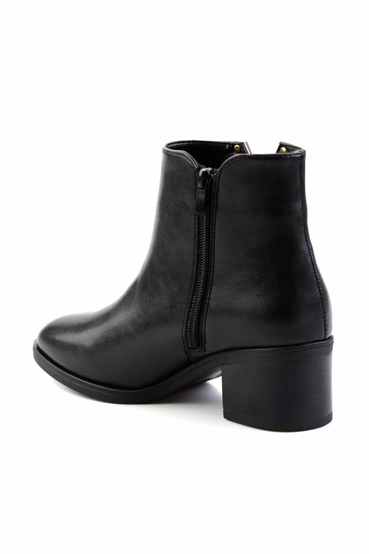 Siyah  Kadın Bot & Bootie K02049001909