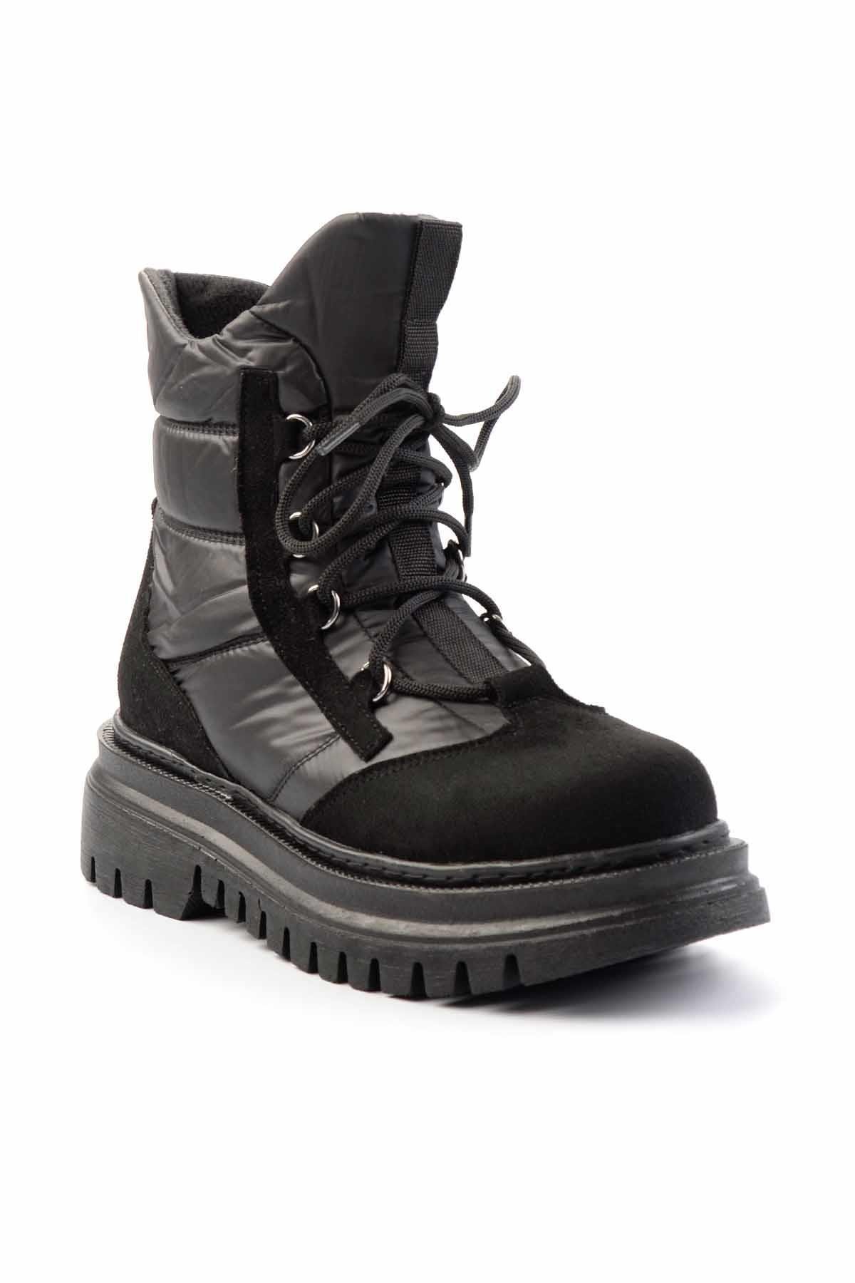 Siyah  Kadın Bot & Bootie K02129051601