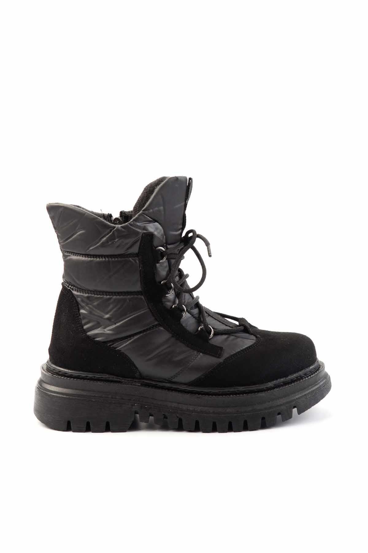 Siyah  Kadın Bot & Bootie K02129051601