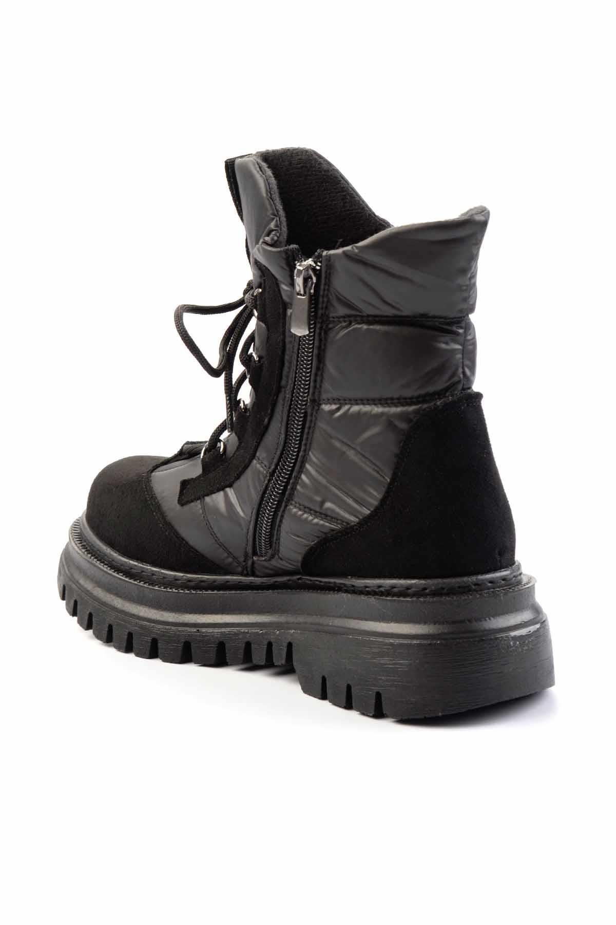 Siyah  Kadın Bot & Bootie K02129051601