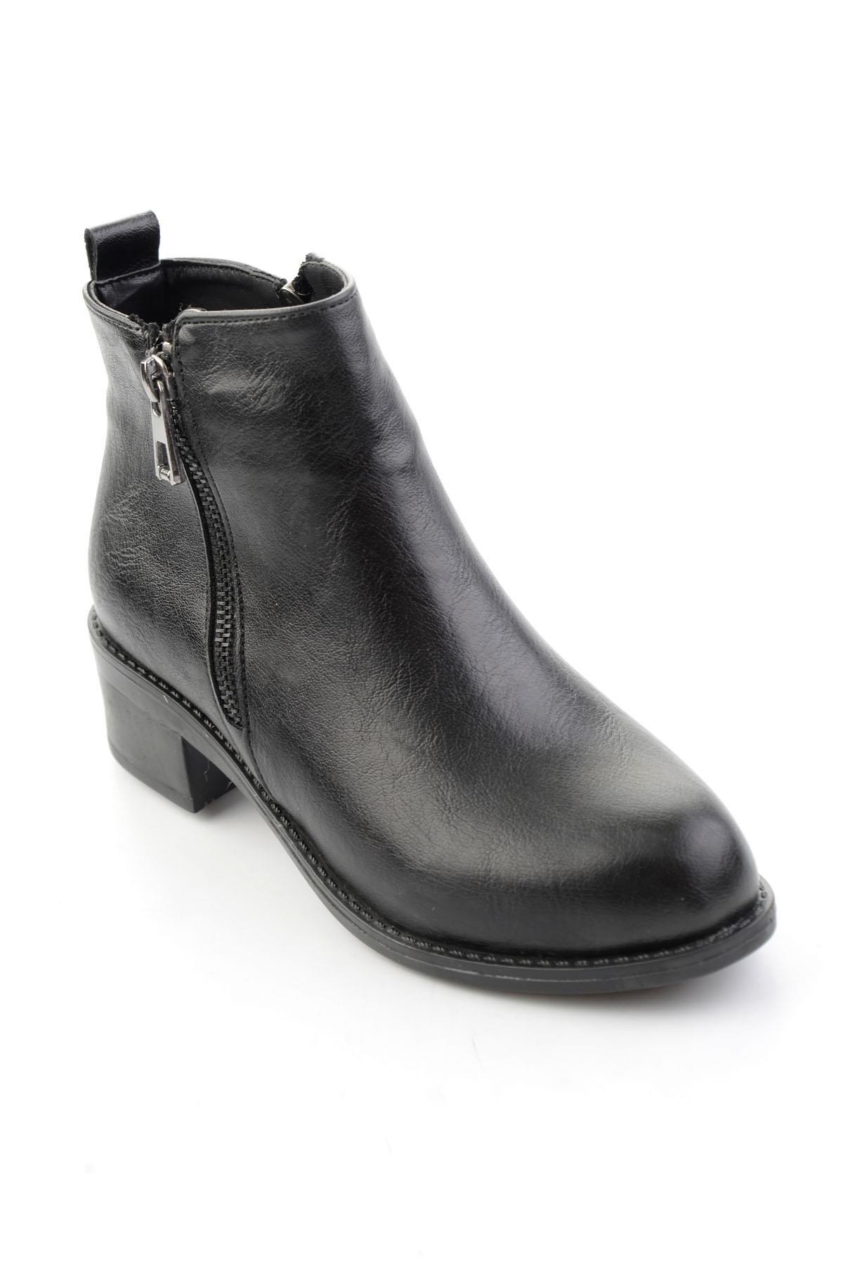 Siyah  Kadın Bot & Bootie K02140432709