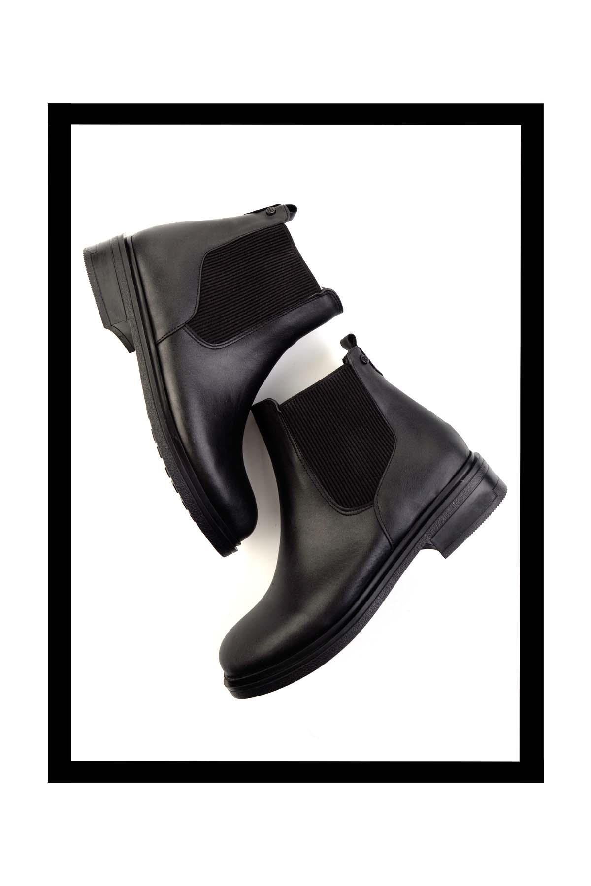 Siyah  Kadın Bot & Bootie K02140433009