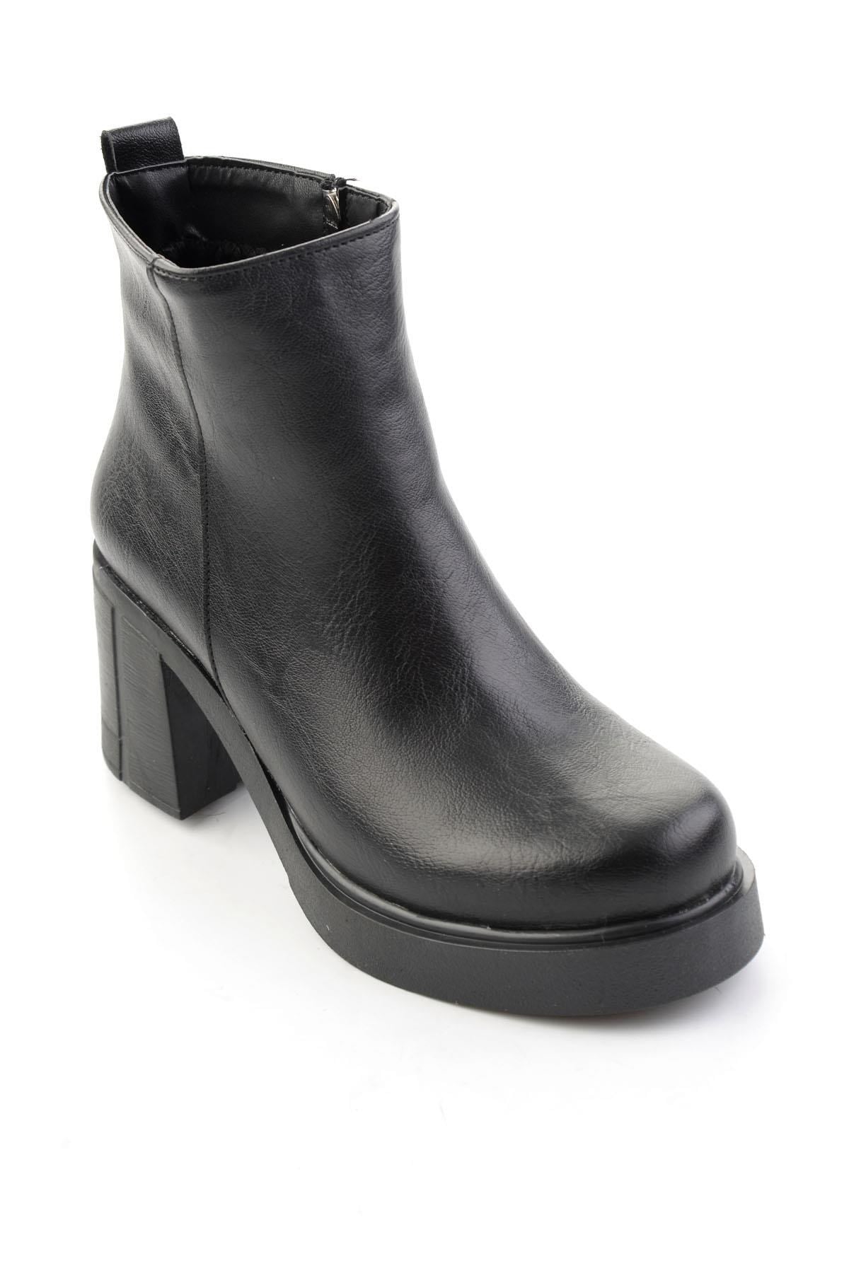 Siyah  Kadın Bot & Bootie K02140433809