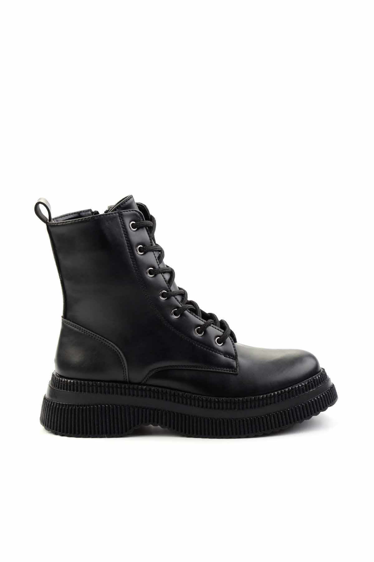 Siyah  Kadın Bot & Bootie K02140435009