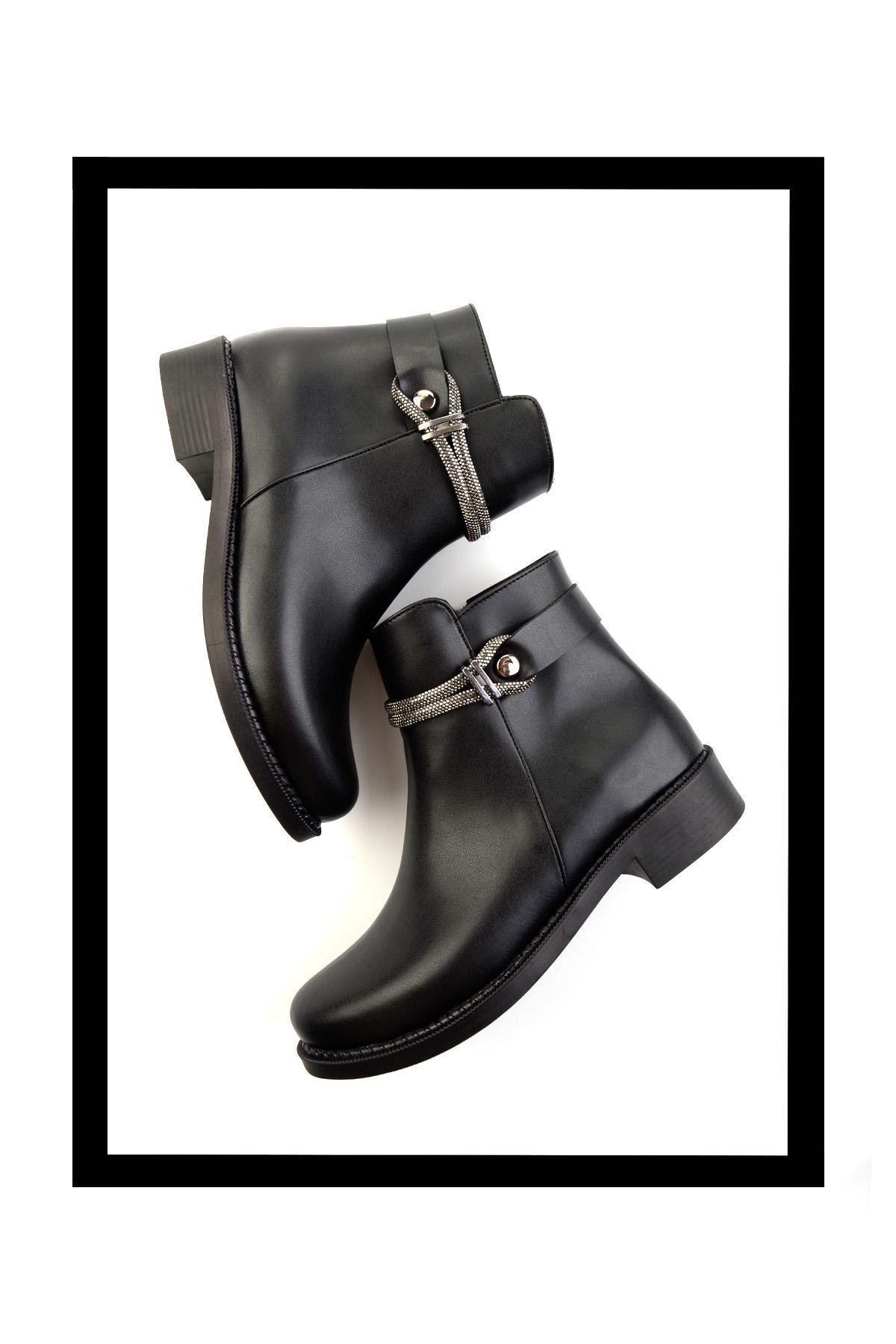 Siyah  Kadın Bot & Bootie K02156200009