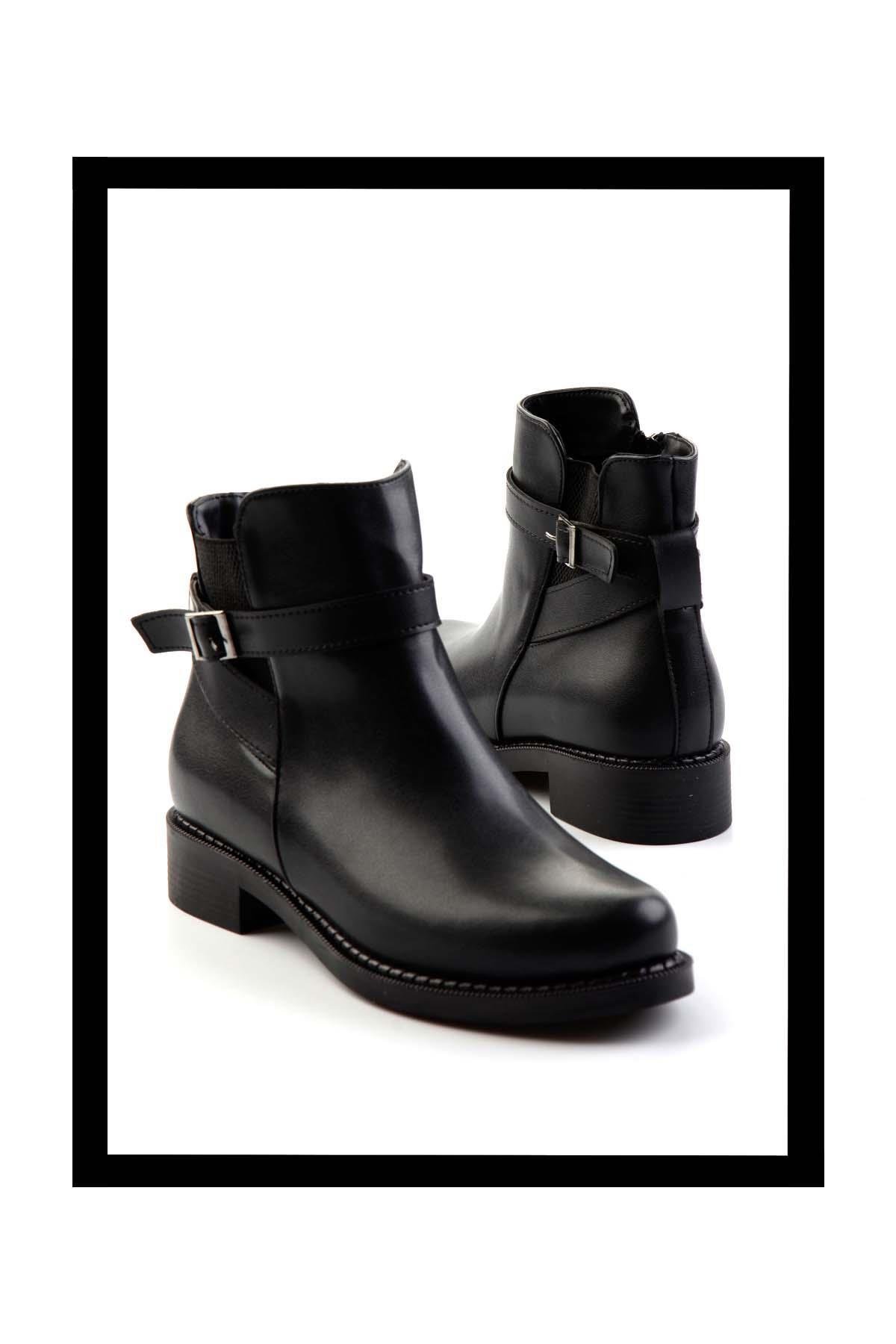 Siyah  Kadın Bot & Bootie K02156200209