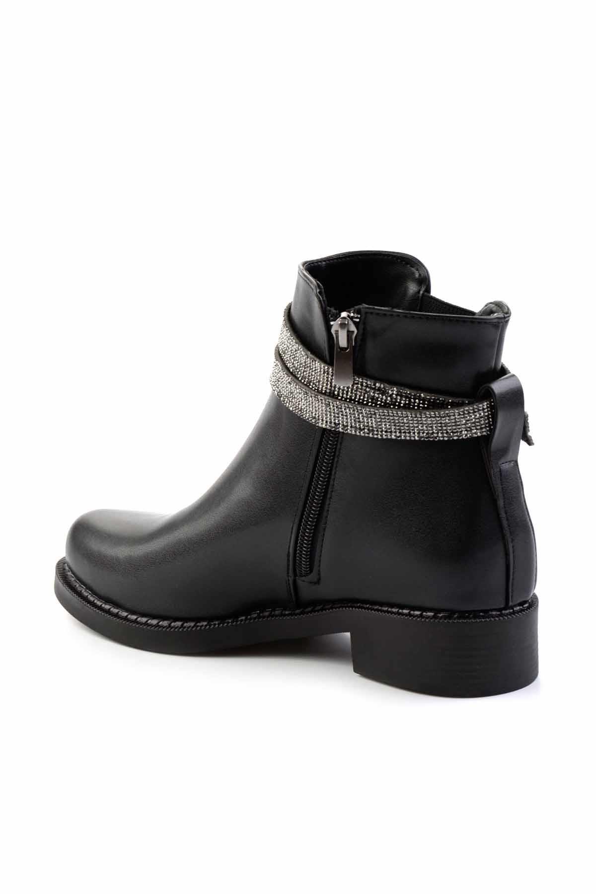 Siyah  Kadın Bot & Bootie K02156201409