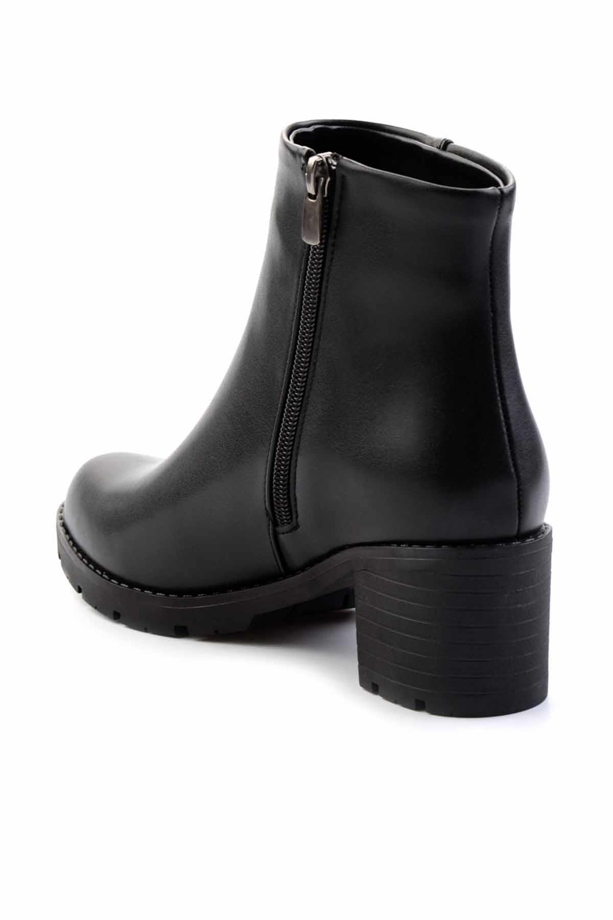 Siyah  Kadın Bot & Bootie K02156203009