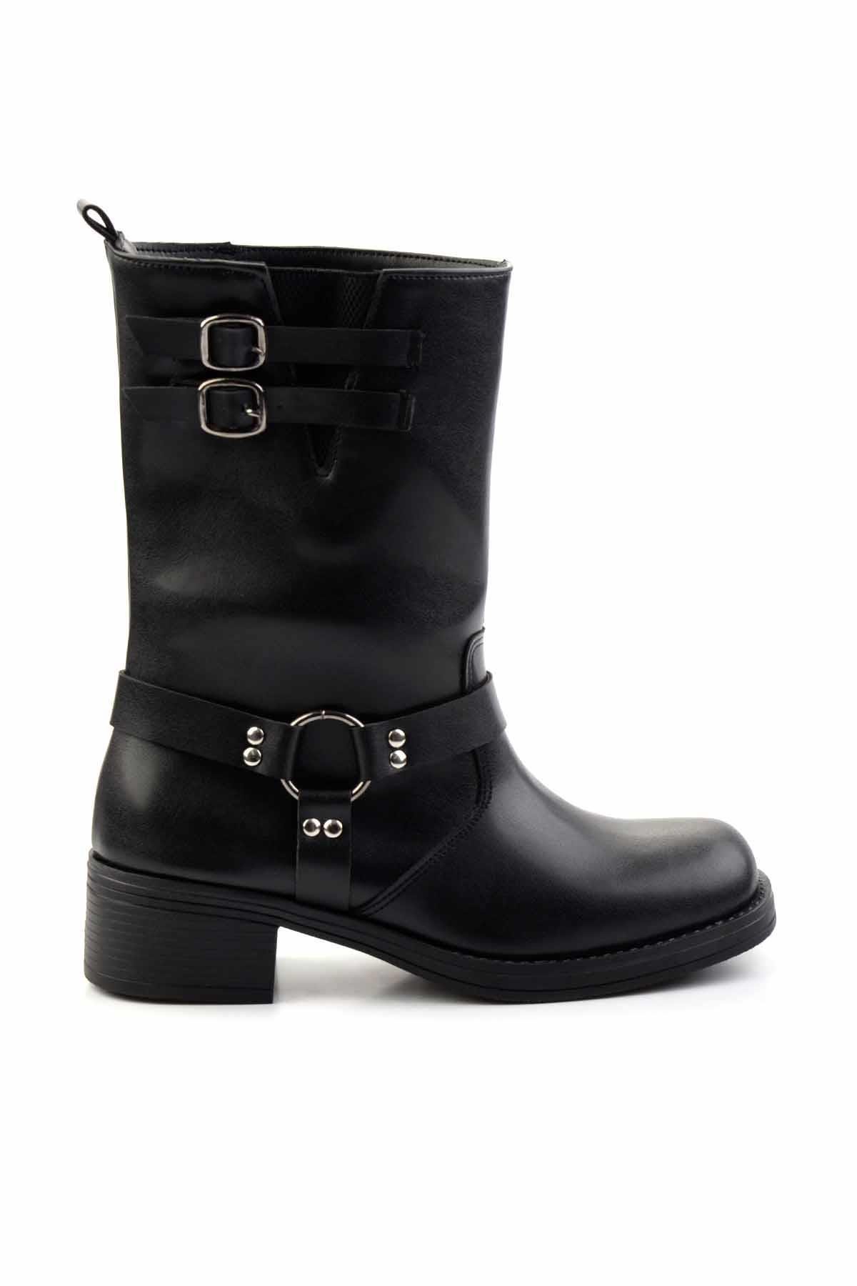 Siyah  Kadın Bot & Bootie K02156203209