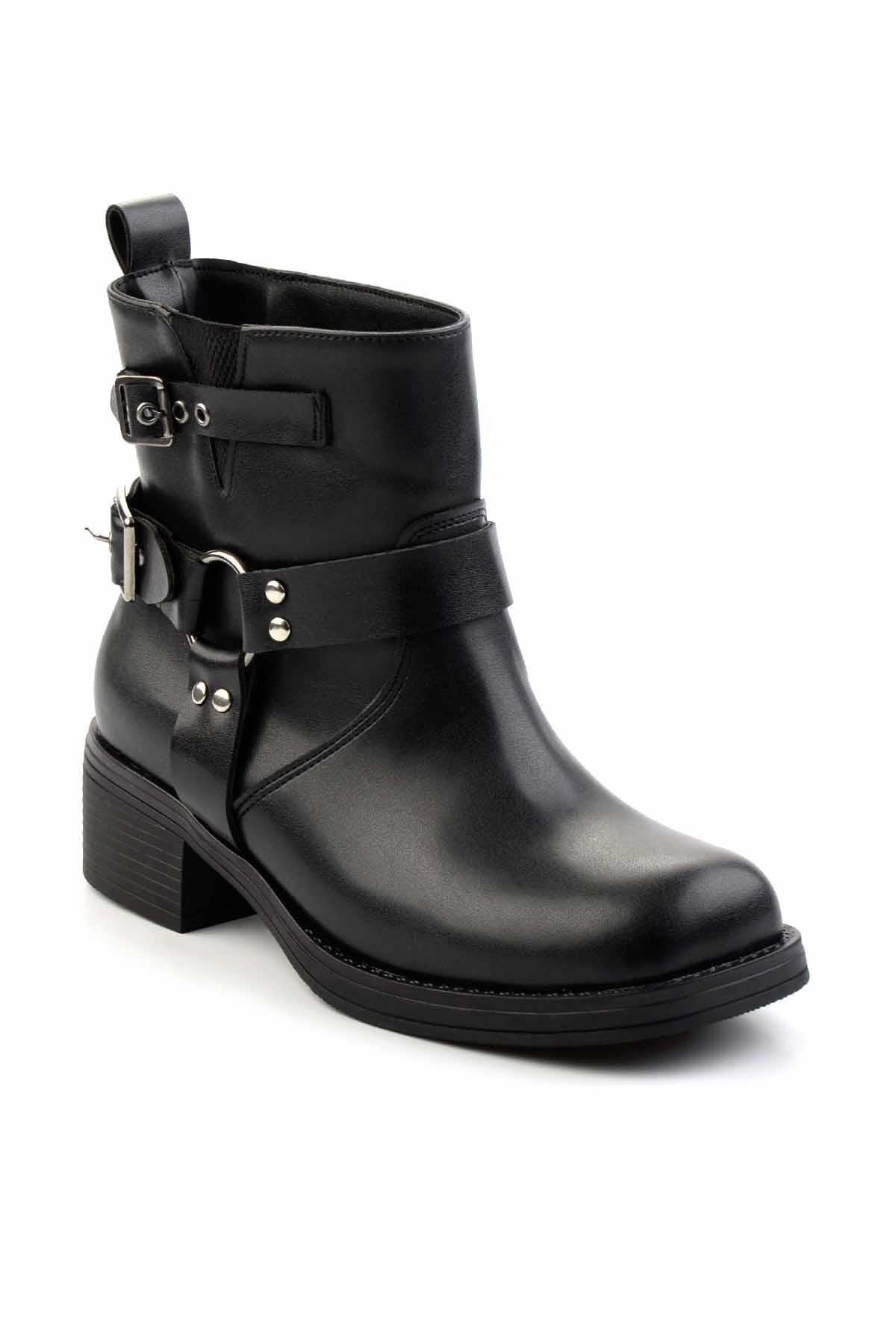 Siyah  Kadın Bot & Bootie K02156203409