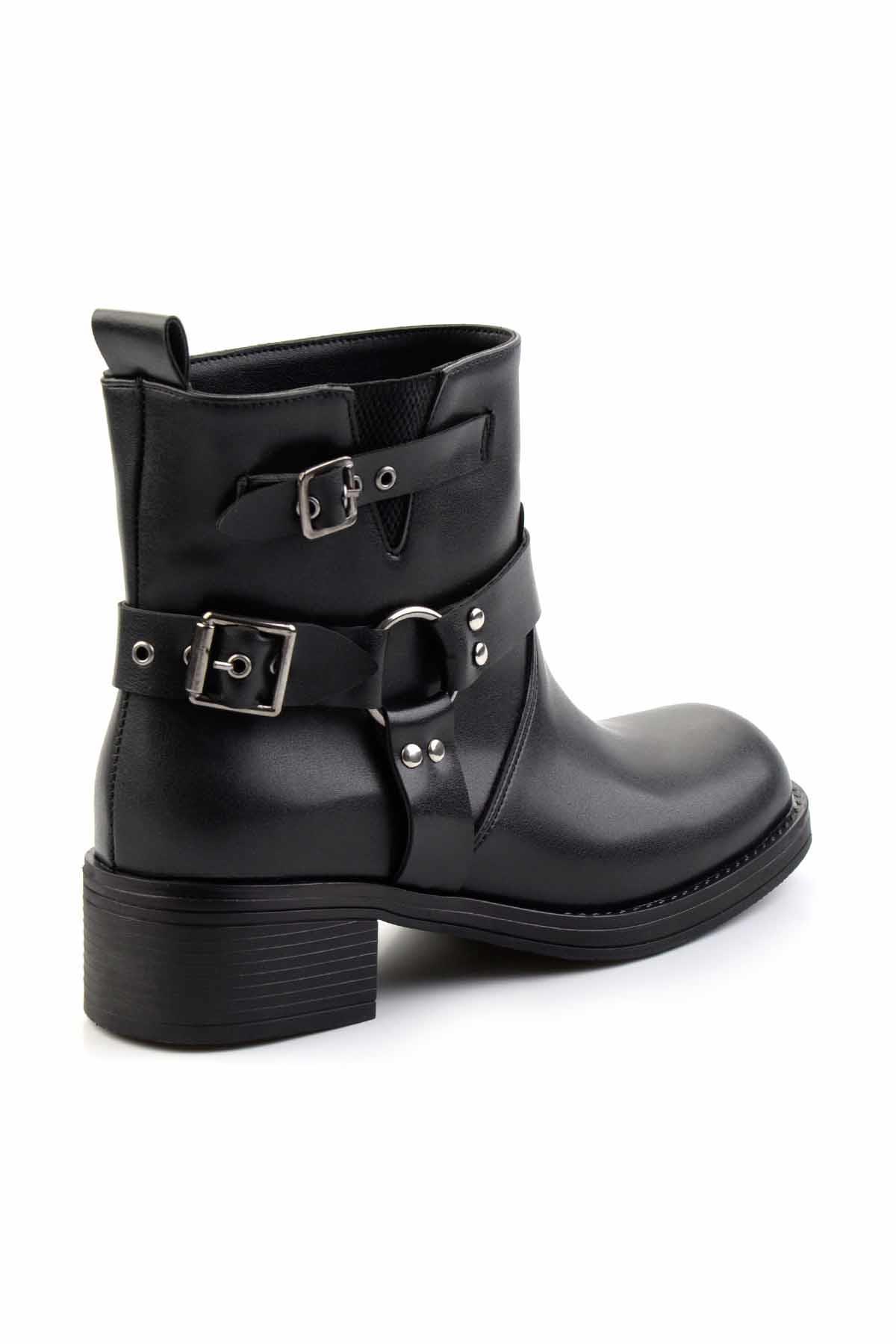 Siyah  Kadın Bot & Bootie K02156203409
