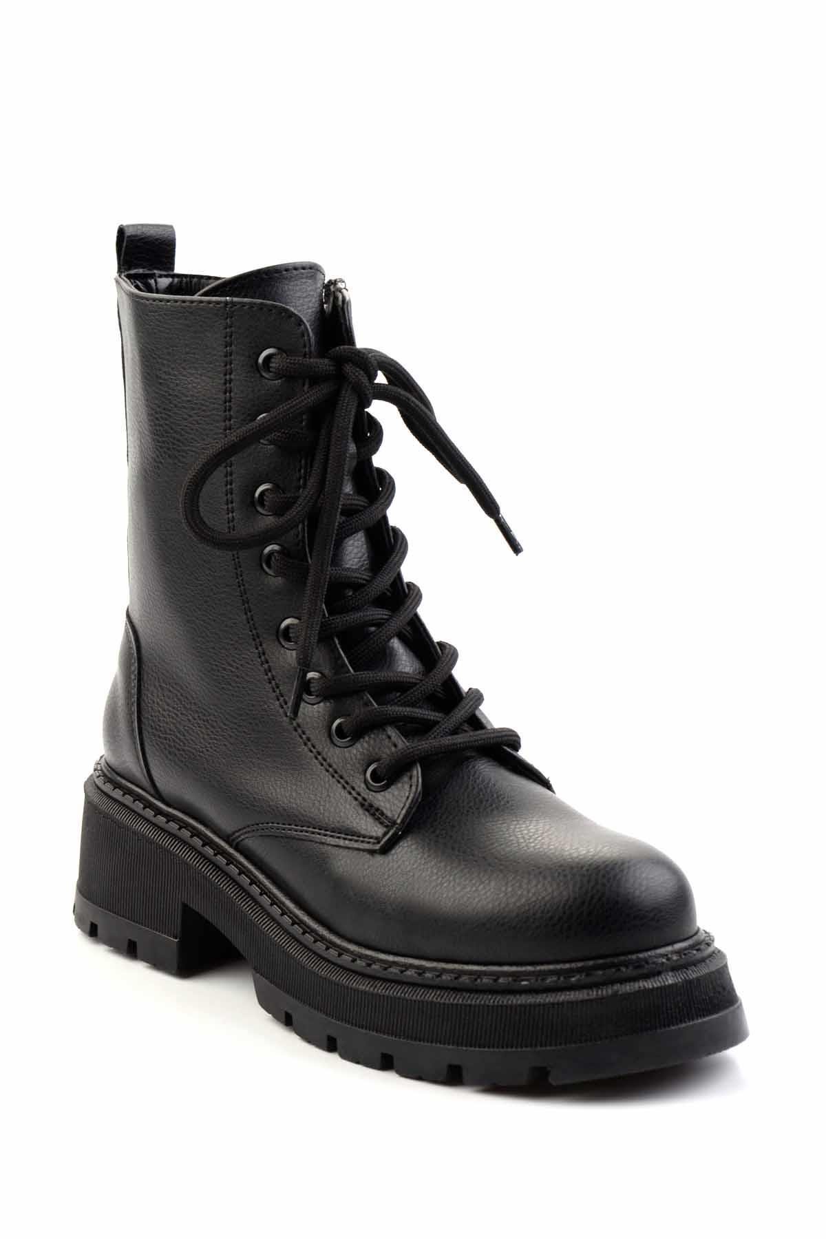 Siyah  Kadın Bot & Bootie K02179771009