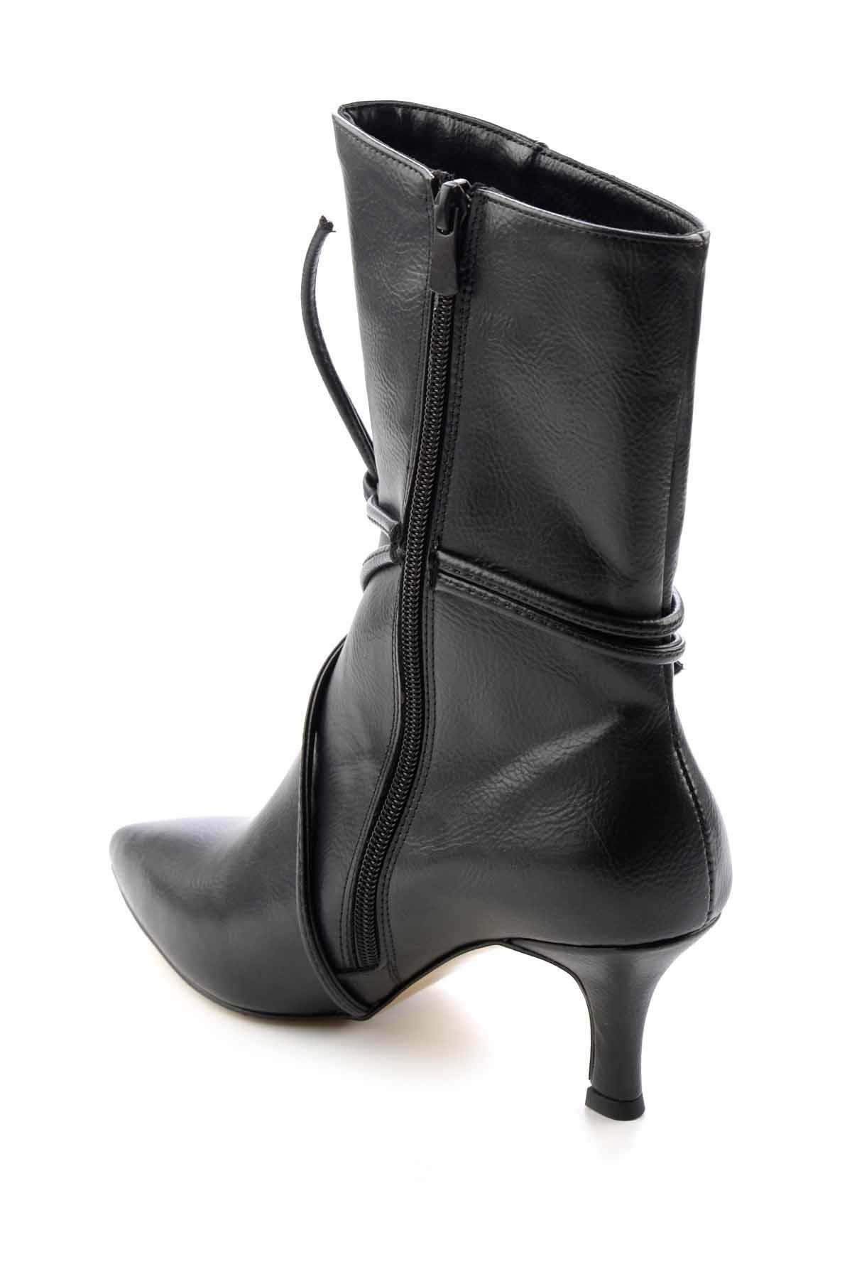 Siyah  Kadın Bot & Bootie K02189031009