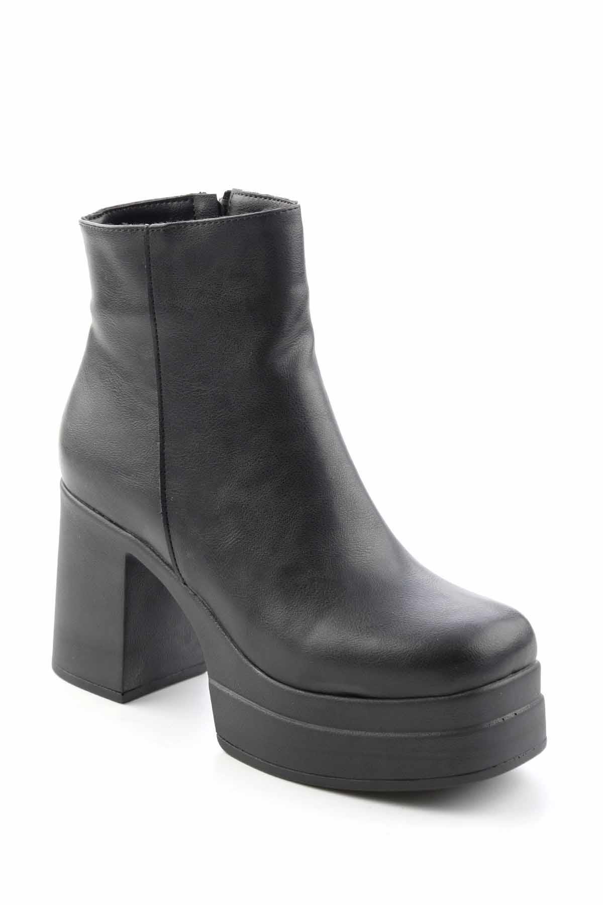 Siyah  Kadın Bot & Bootie K02189600109