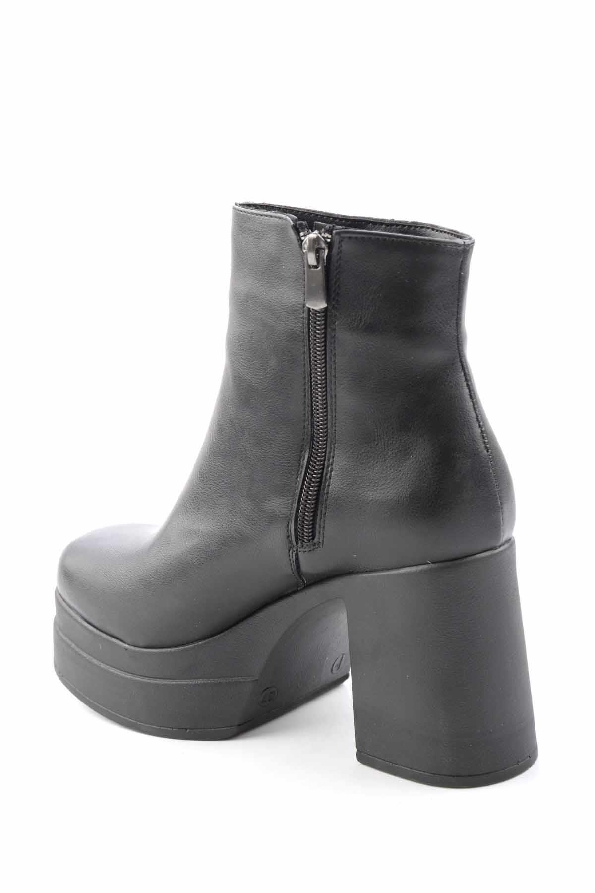 Siyah  Kadın Bot & Bootie K02189600109