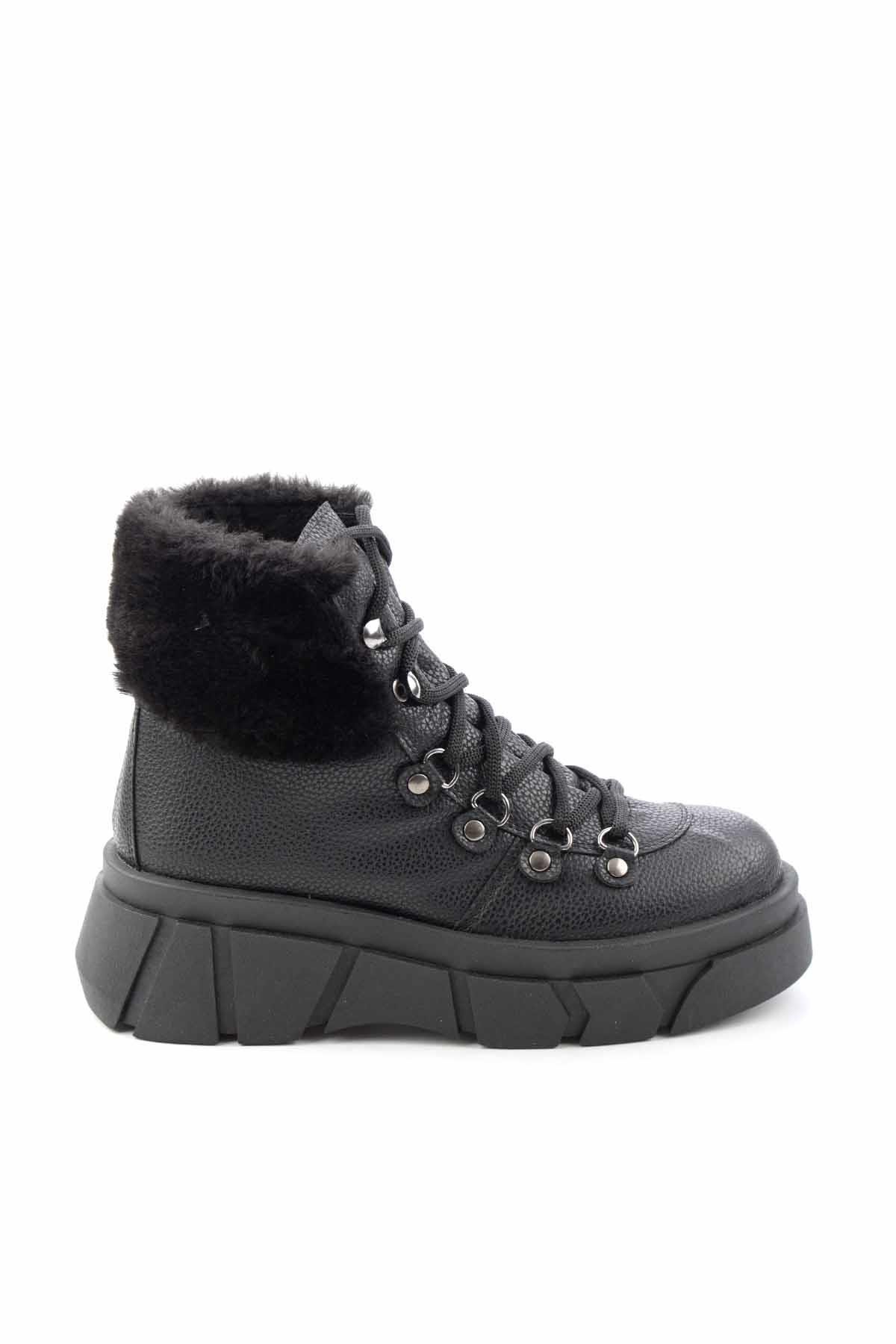 Siyah  Kadın Bot & Bootie K02201220209