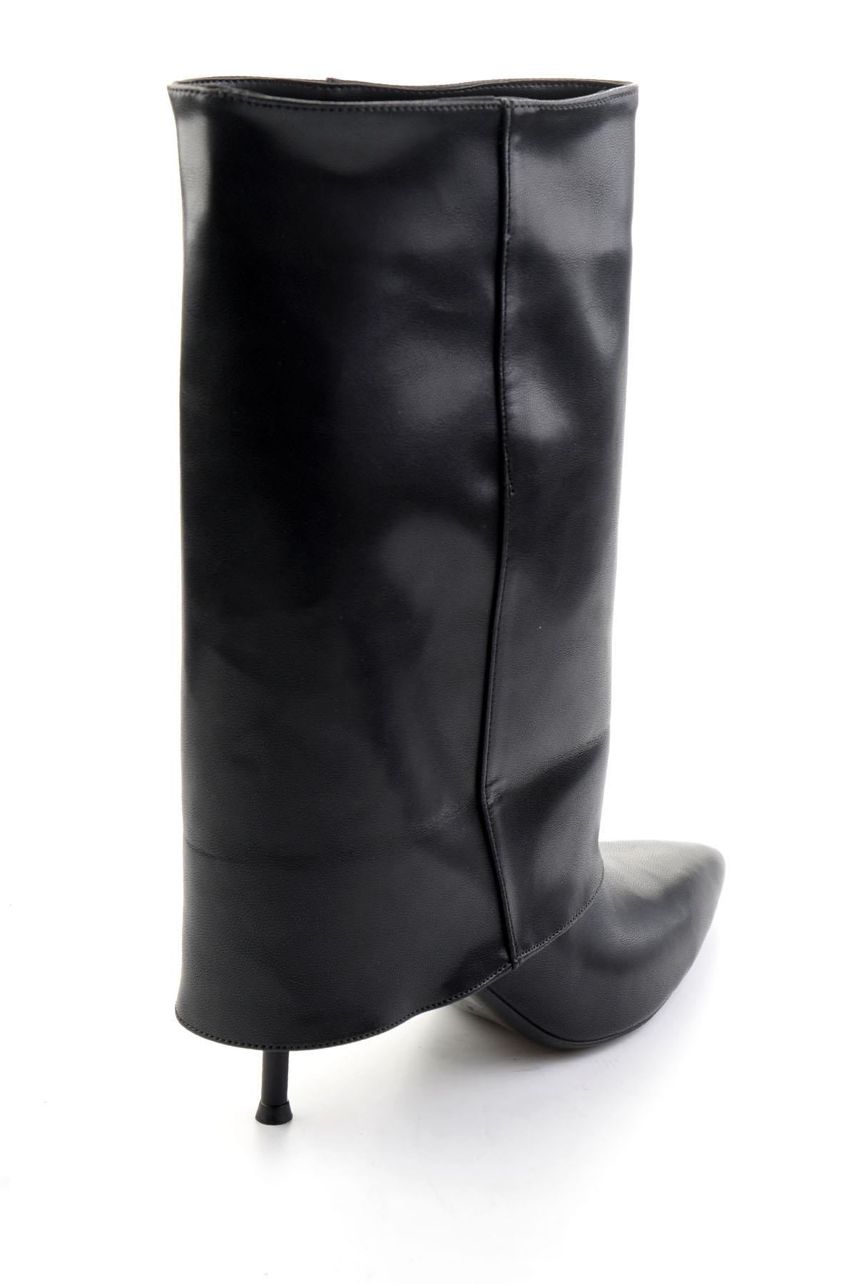 Siyah  Kadın Bot & Bootie K02209021509