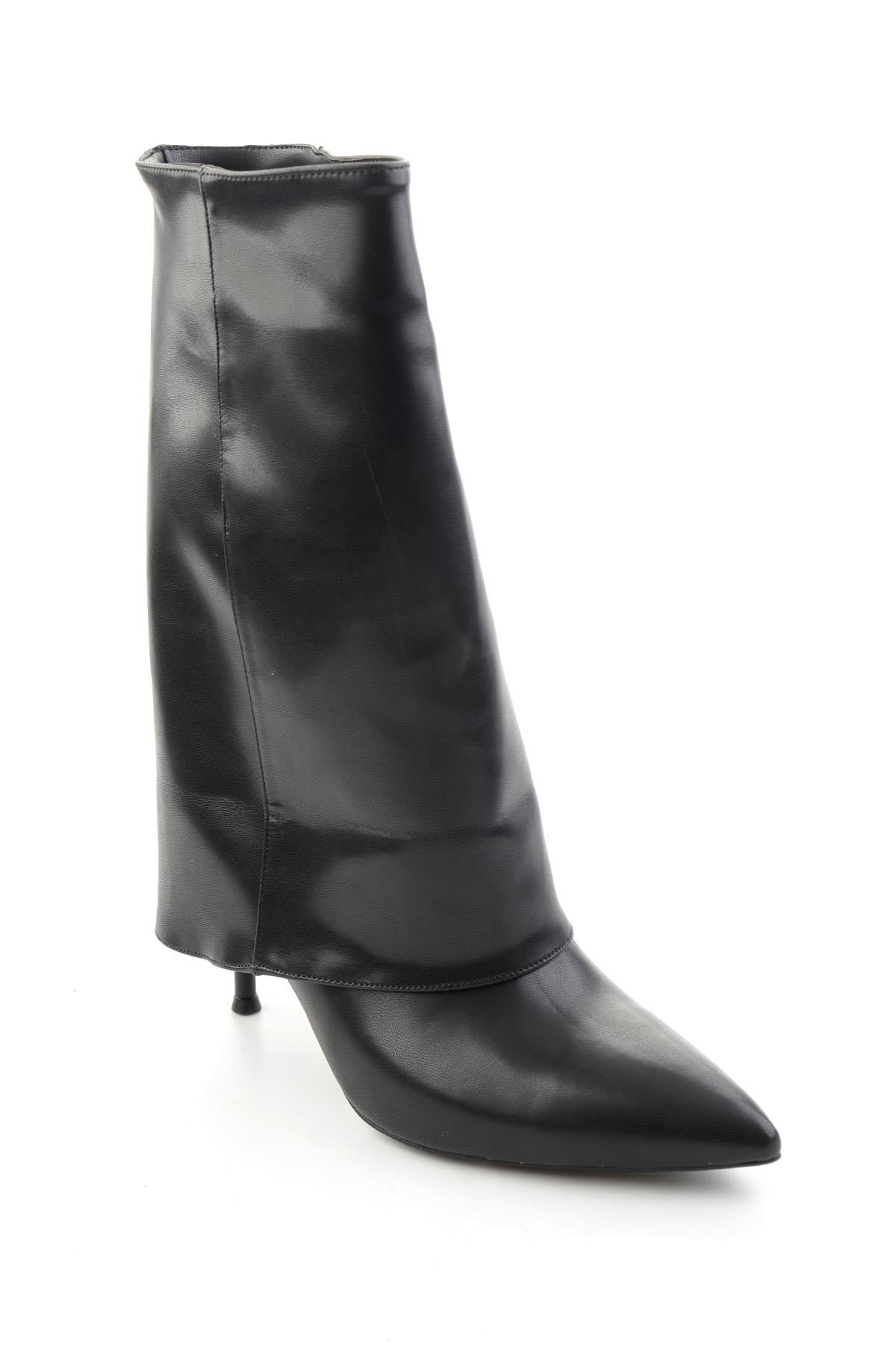 Siyah  Kadın Bot & Bootie K02209021509