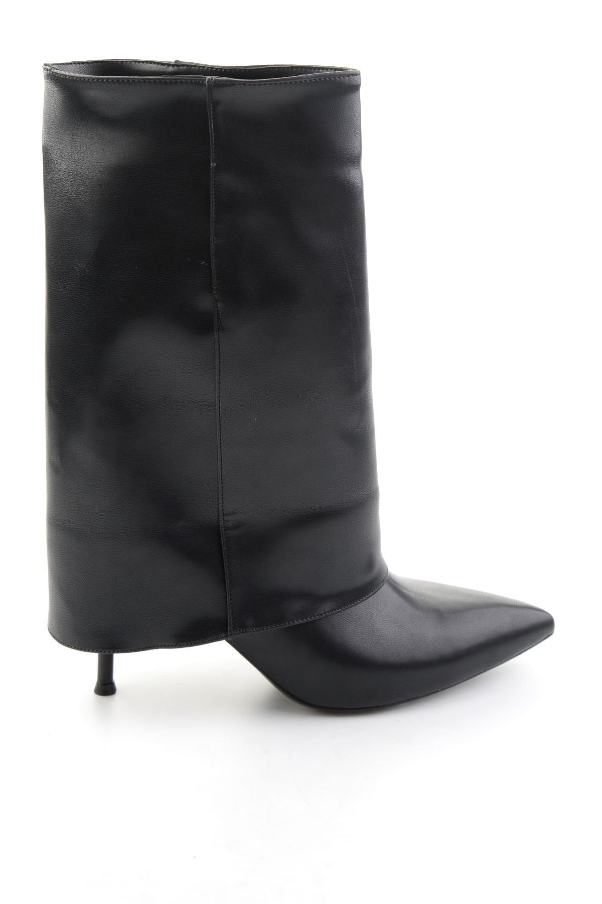 Siyah  Kadın Bot & Bootie K02209021509