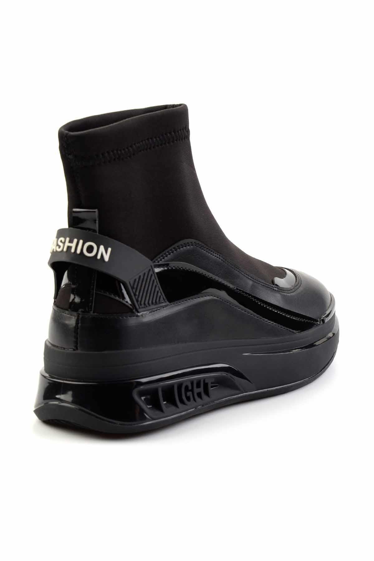 Siyah  Kadın Bot & Bootie K02212042517