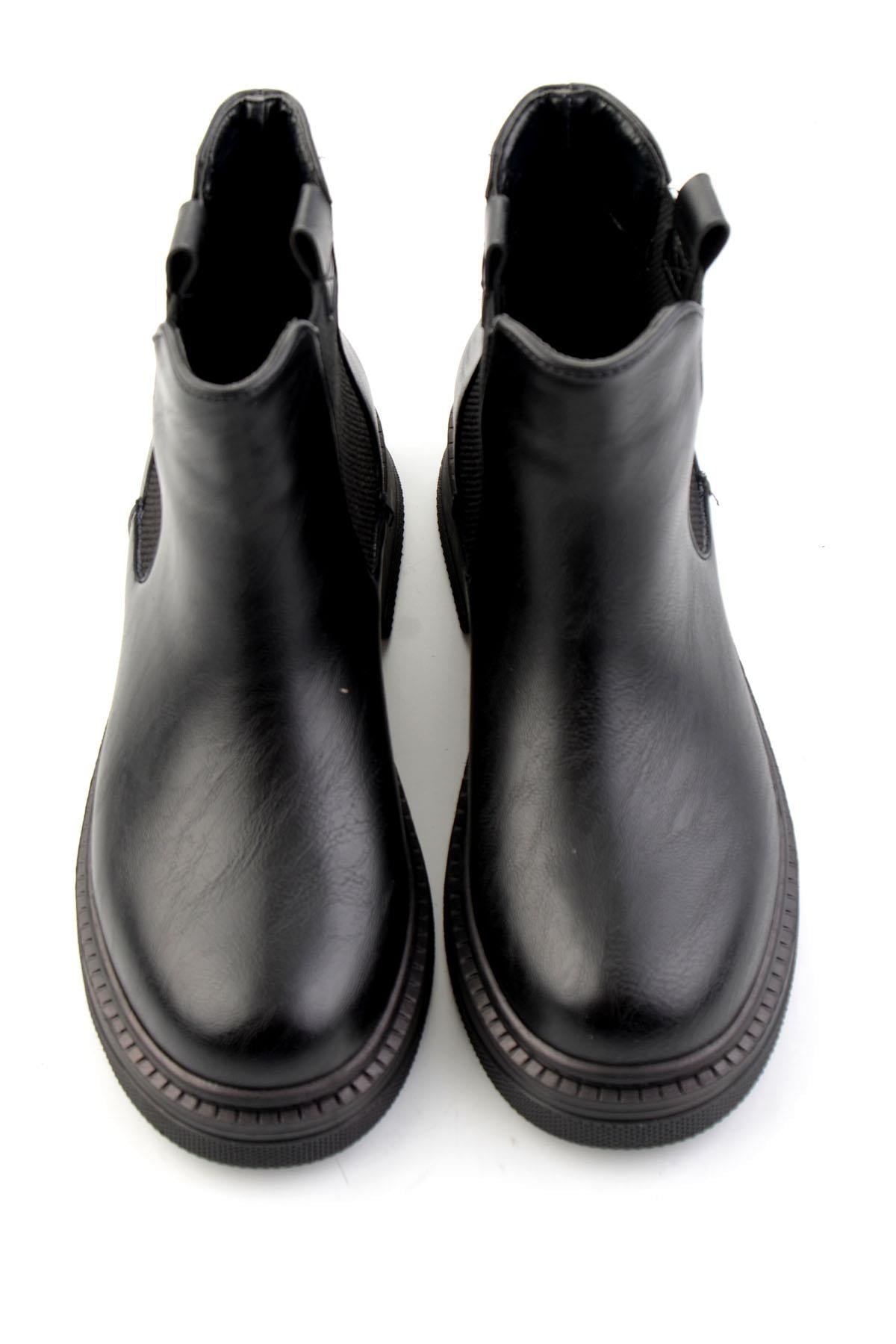 Siyah  Kadın Bot & Bootie K02216021109