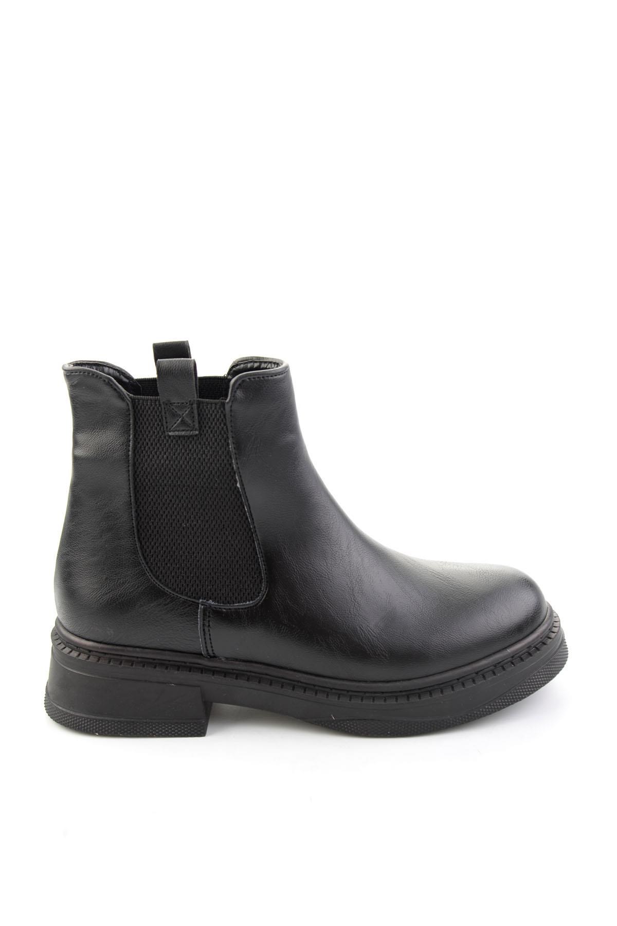 Siyah  Kadın Bot & Bootie K02216021109