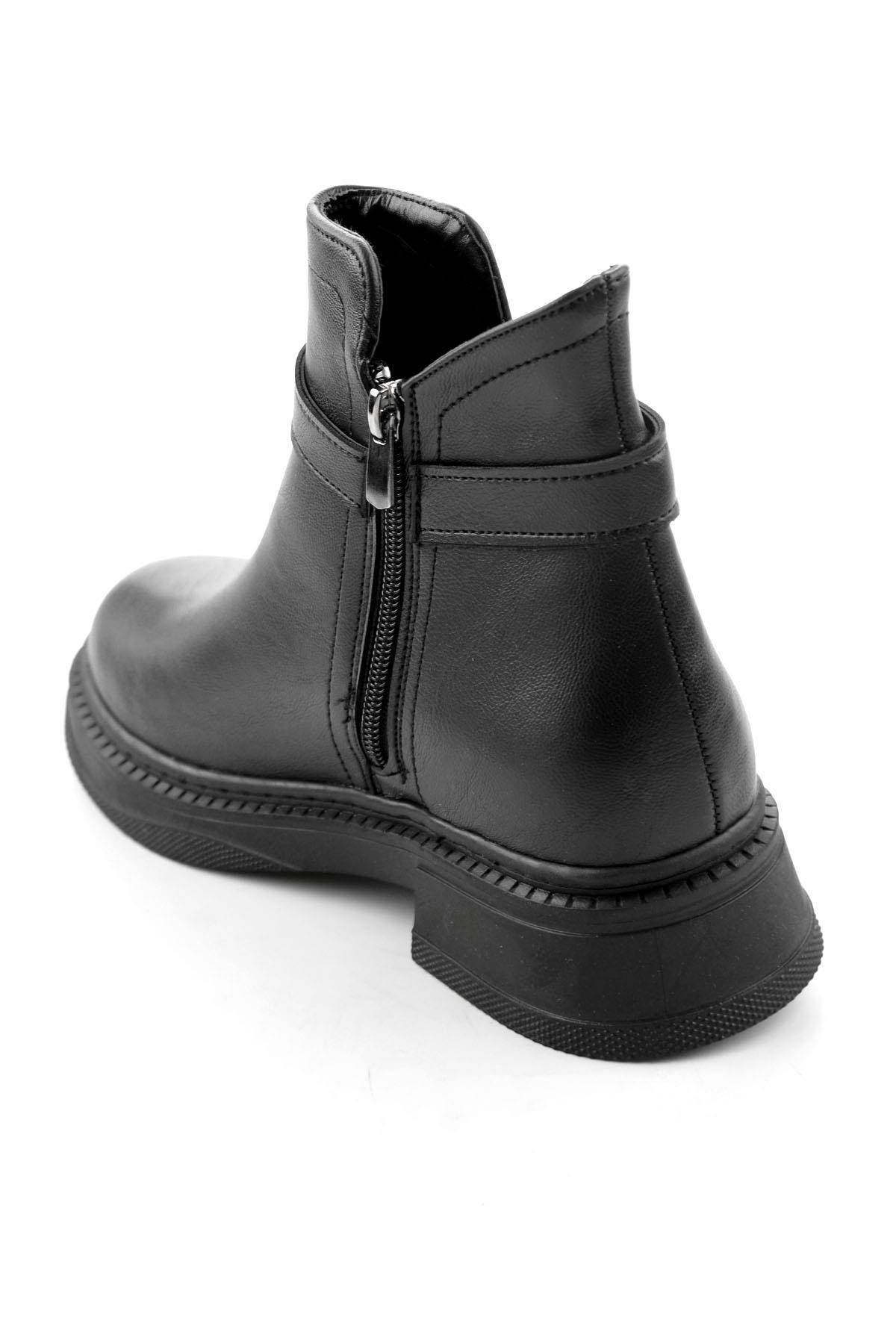 Siyah  Kadın Bot & Bootie K02216021209