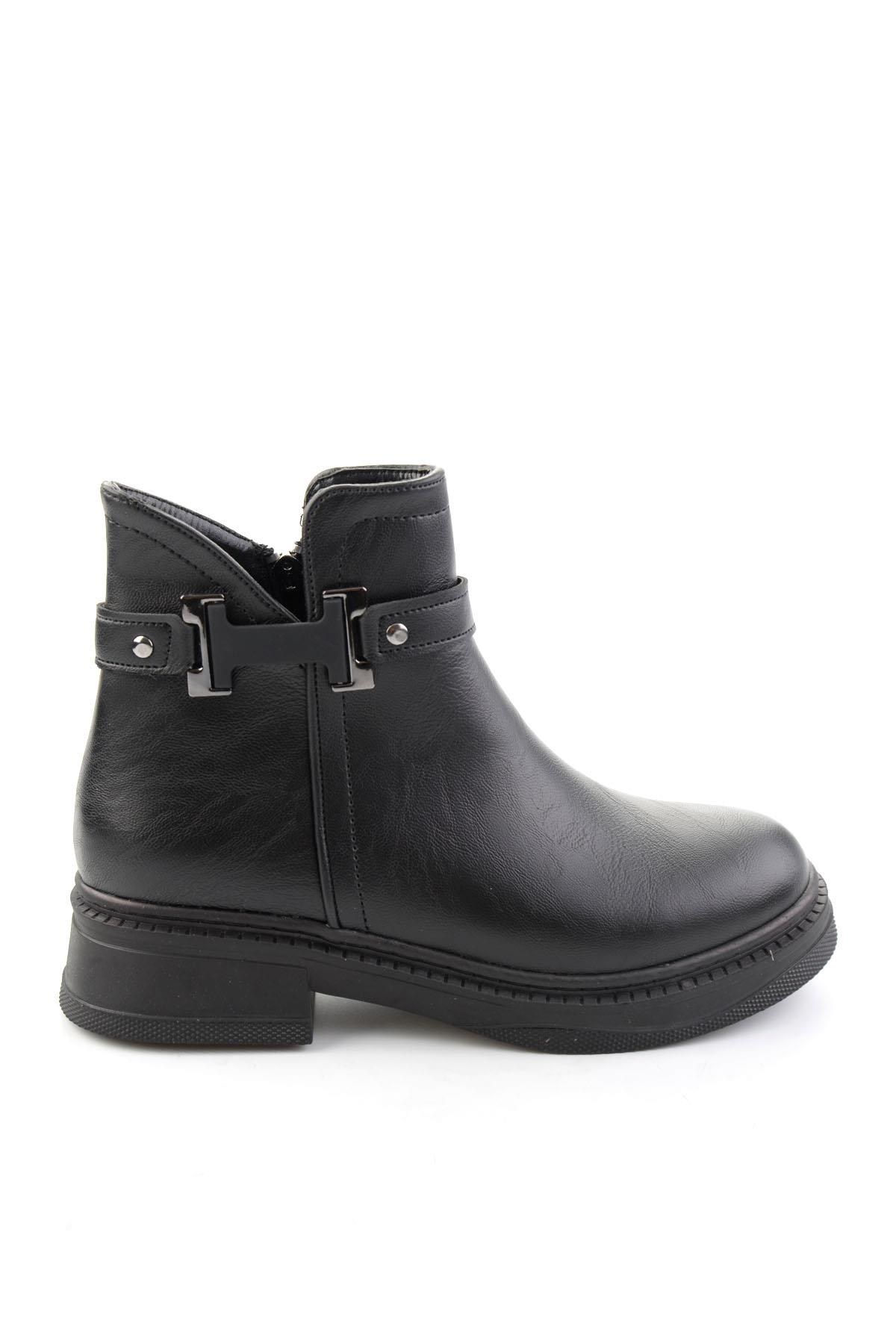 Siyah  Kadın Bot & Bootie K02216021209