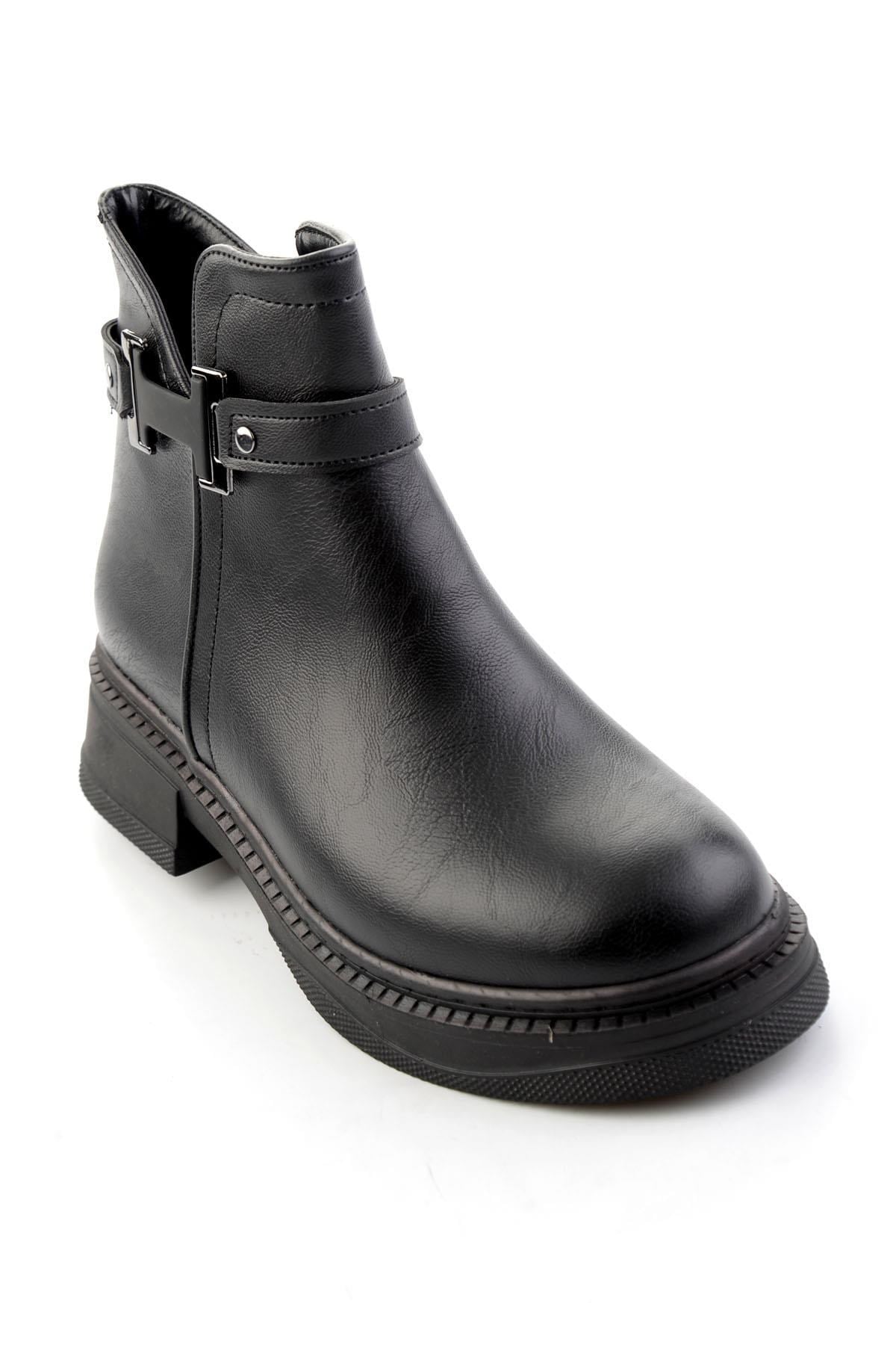 Siyah  Kadın Bot & Bootie K02216021209