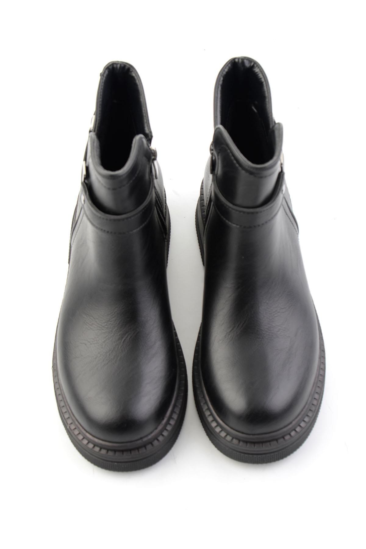 Siyah  Kadın Bot & Bootie K02216021209