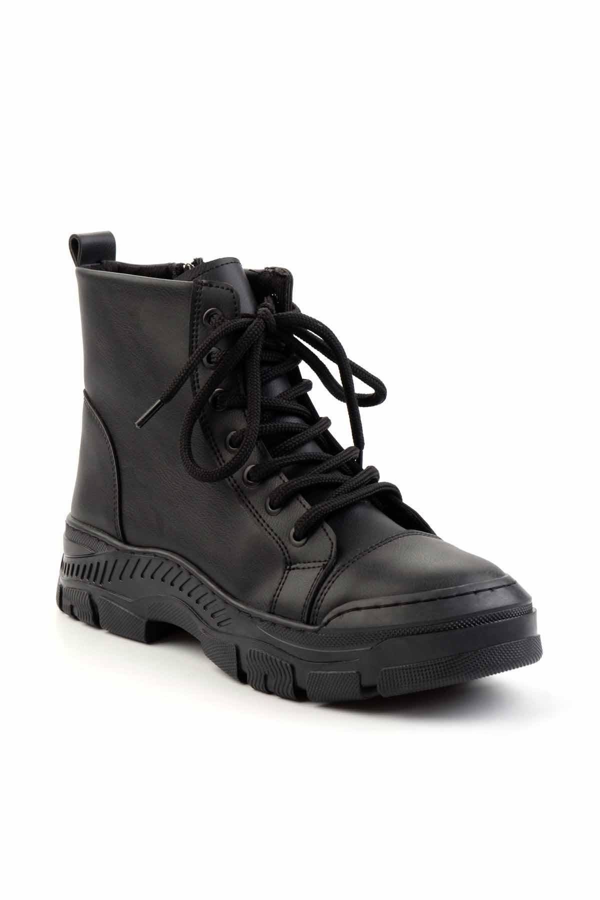 Siyah  Kadın Bot & Bootie K02216021509