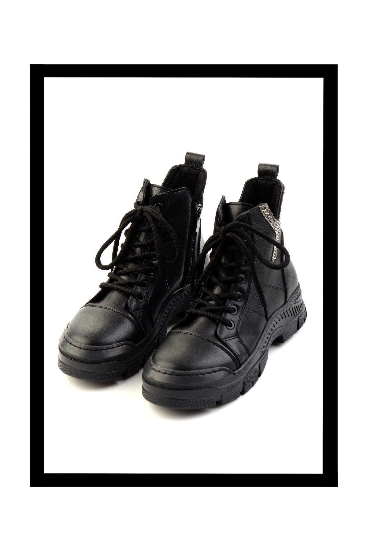 Siyah  Kadın Bot & Bootie K02216022009