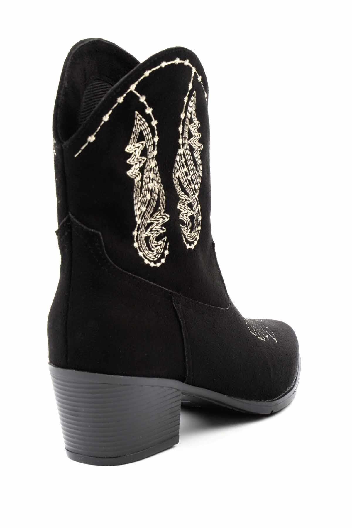 Siyah  Kadın Bot & Bootie K02217100902