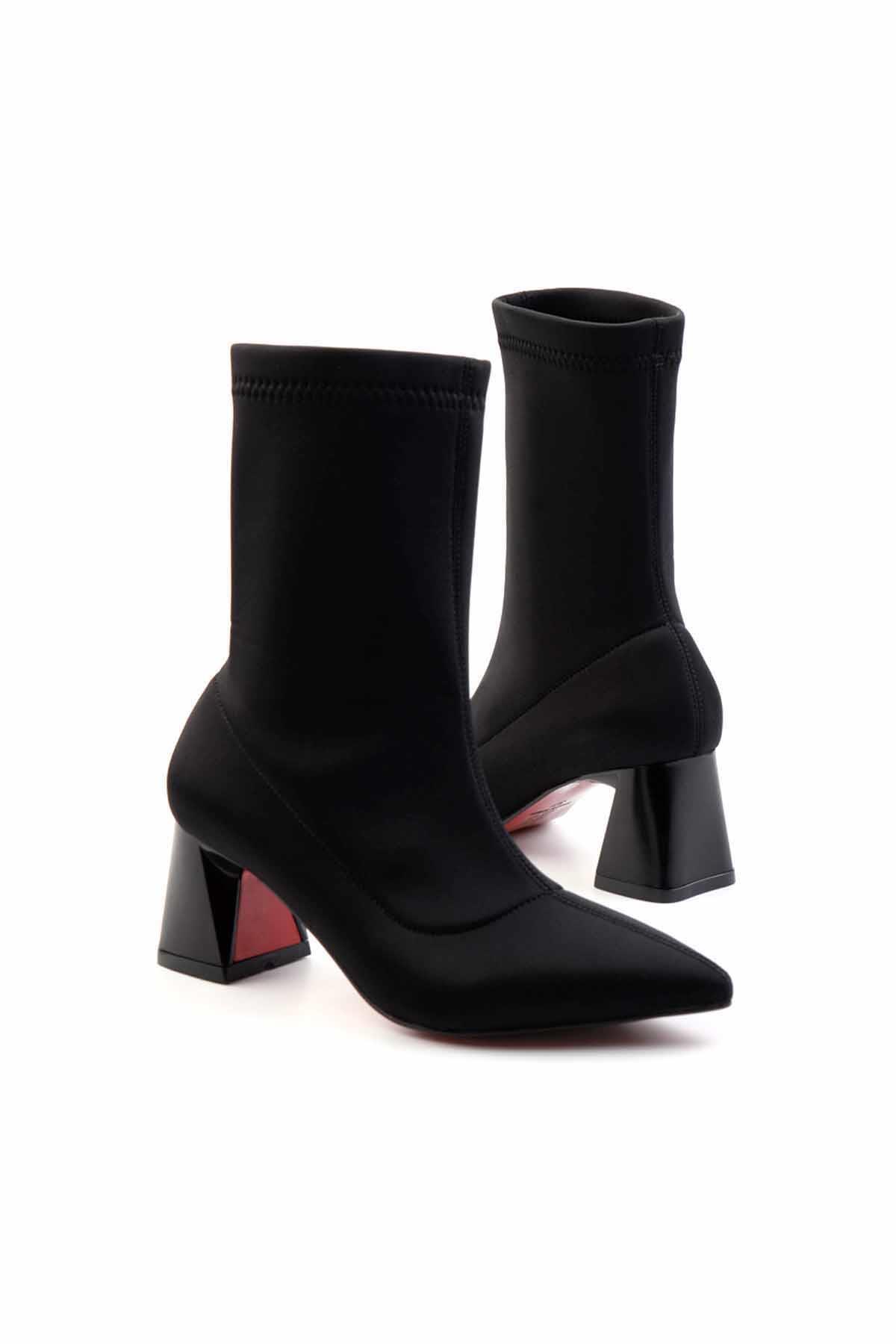 Siyah  Kadın Bot & Bootie K02231420217