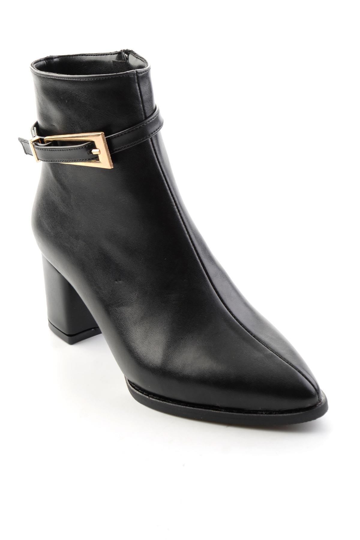 Siyah  Kadın Bot & Bootie K02233004009