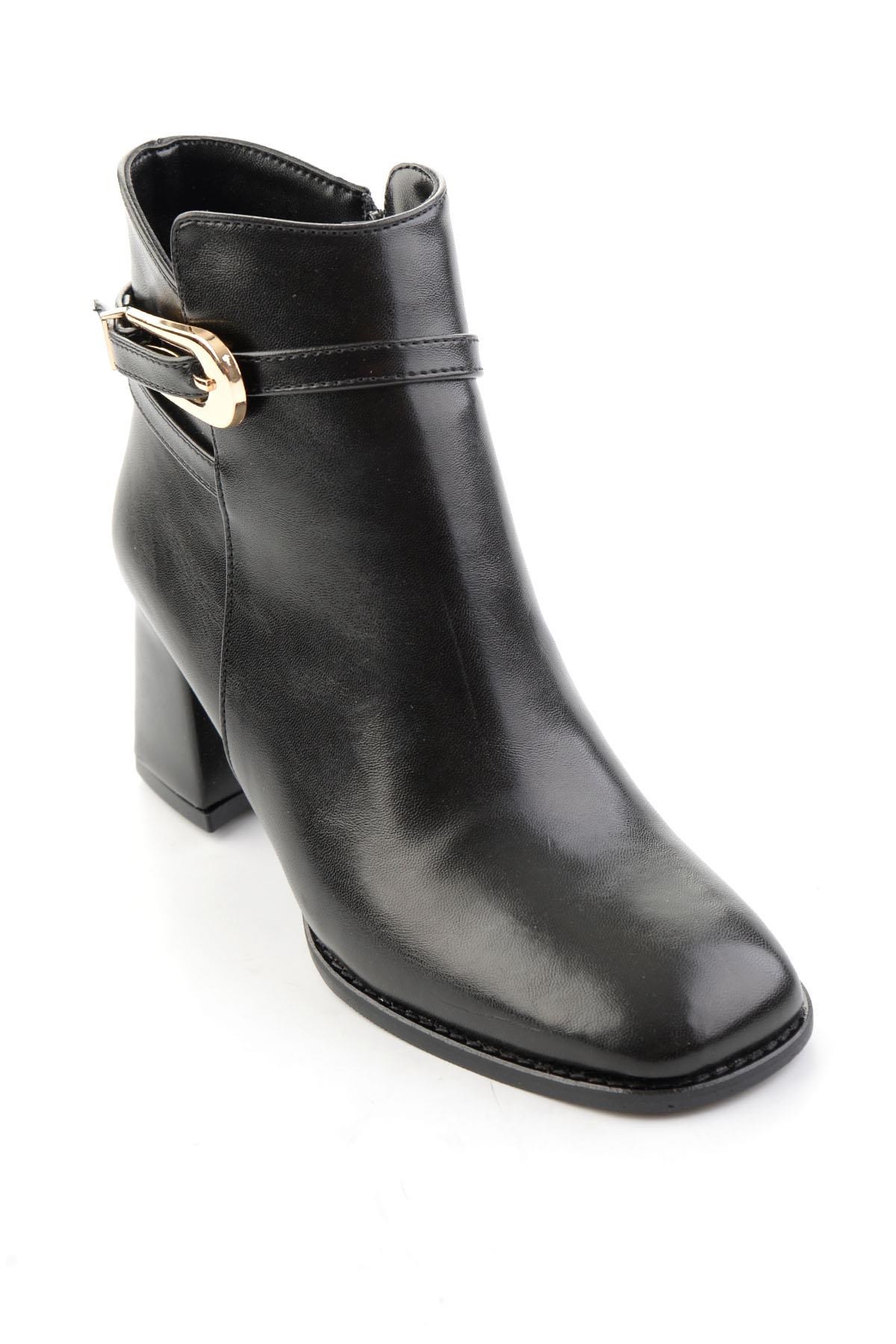 Siyah  Kadın Bot & Bootie K02233050509