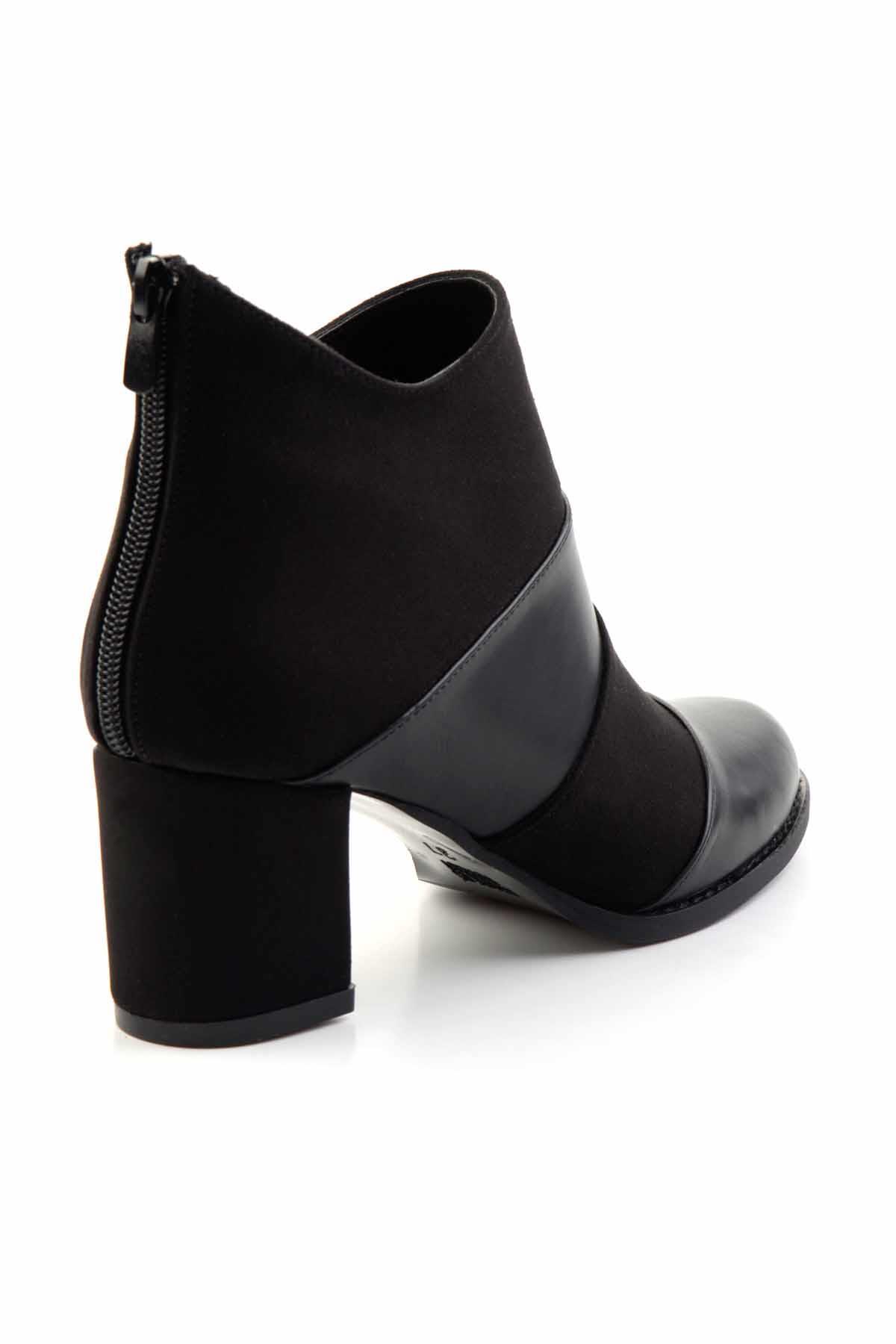 Siyah  Kadın Bot & Bootie K02233197009